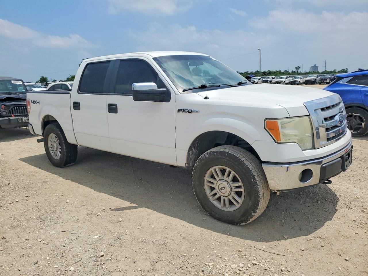 2012 Ford F150 Supercrew White vin: 1FTFW1EF1CKD31223