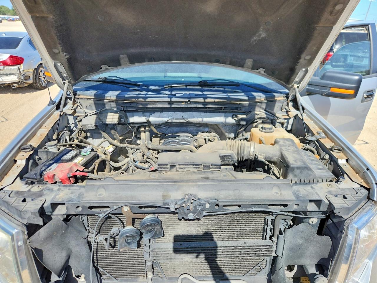 2012 Ford F150 Supercrew Silver vin: 1FTFW1EF1CKD94404