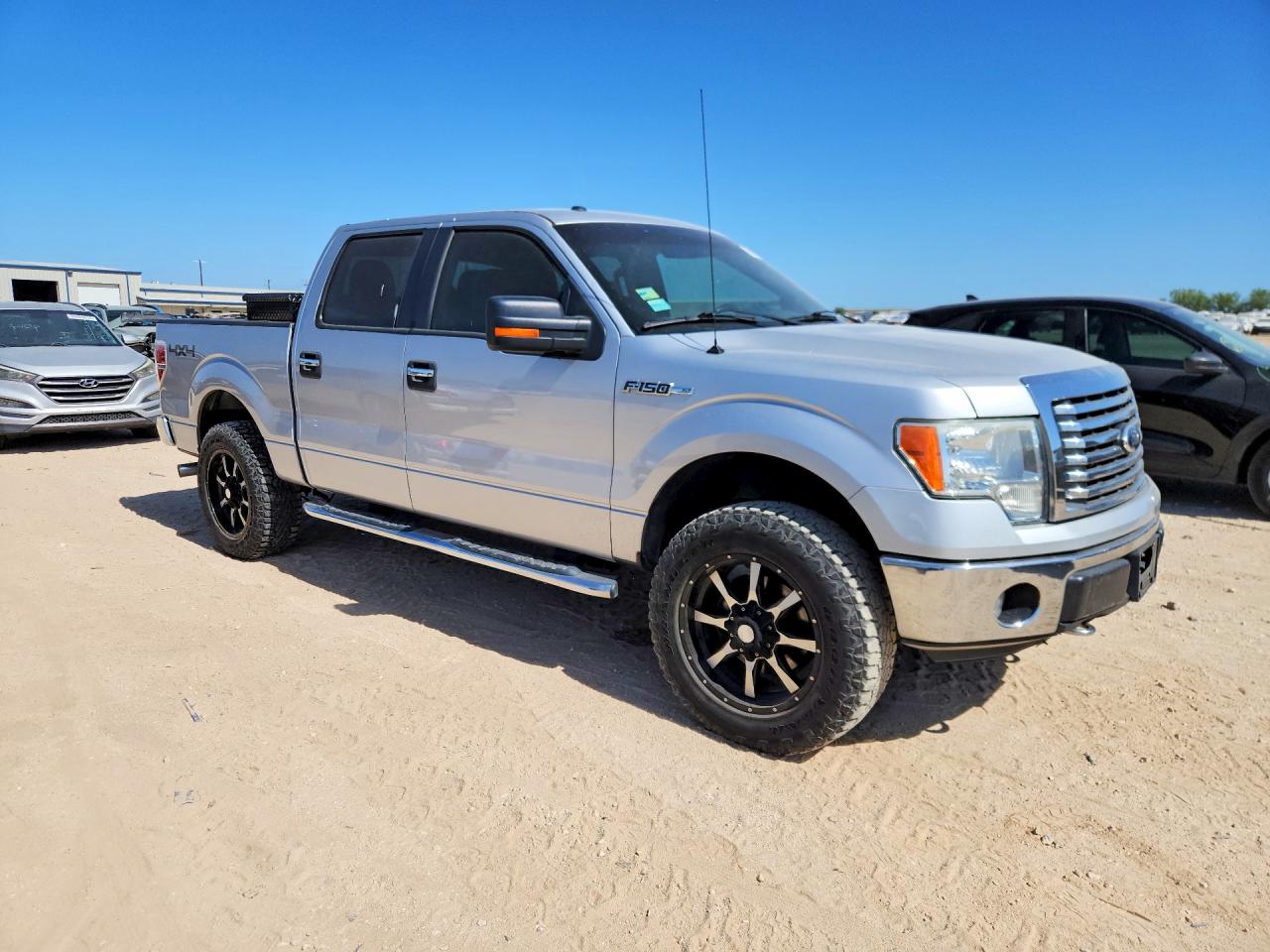2012 Ford F150 Supercrew Silver vin: 1FTFW1EF1CKD94404