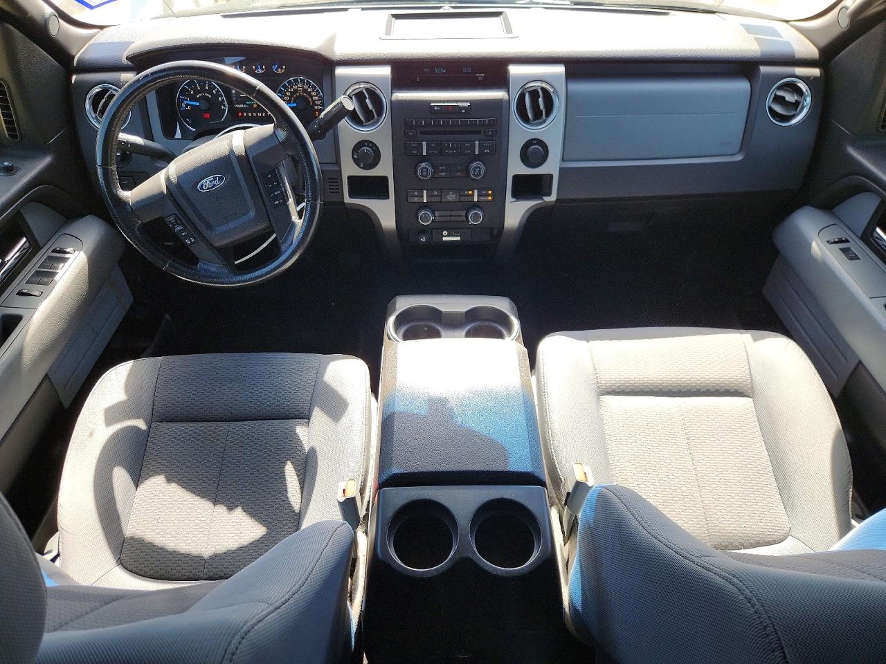 2012 Ford F150 Supercrew Silver vin: 1FTFW1EF1CKD94404