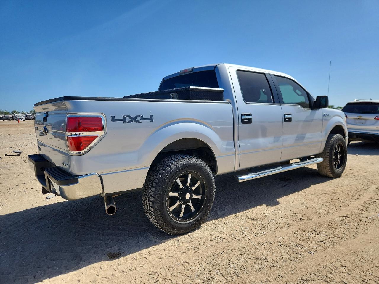2012 Ford F150 Supercrew Silver vin: 1FTFW1EF1CKD94404