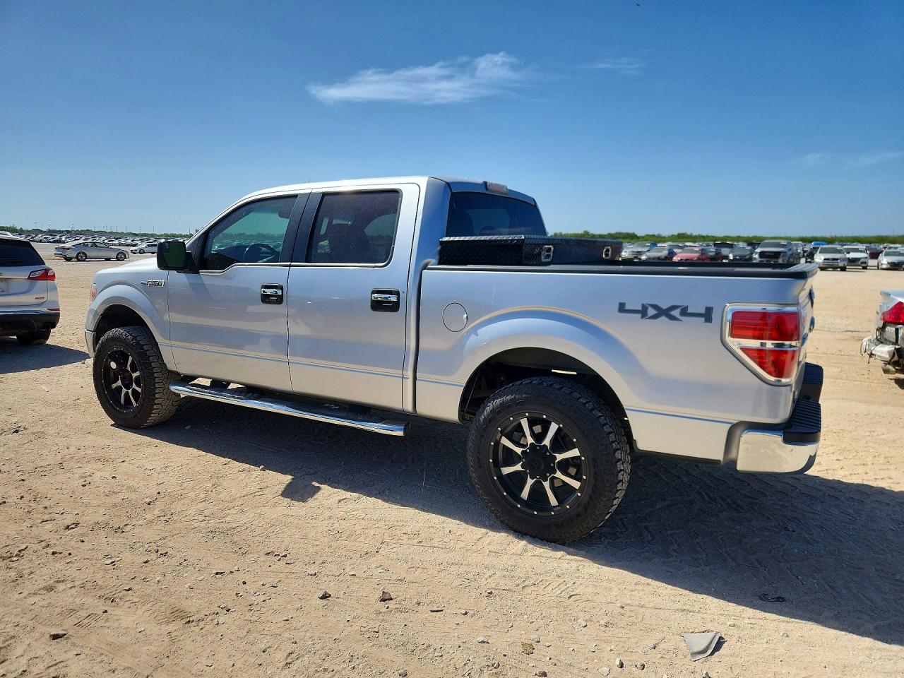 2012 Ford F150 Supercrew Silver vin: 1FTFW1EF1CKD94404