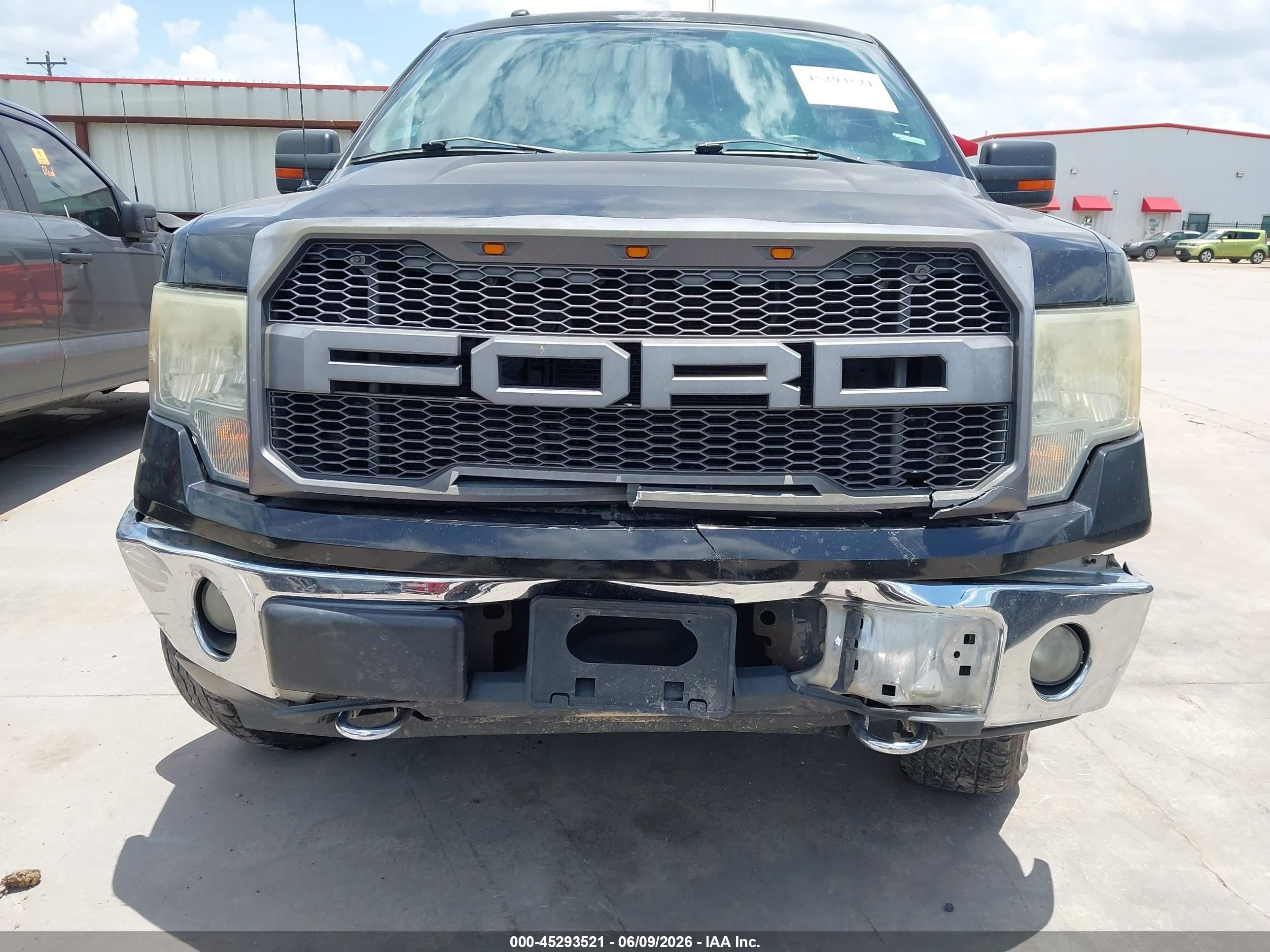 2012 Ford F-150 Xlt Black vin: 1FTFW1EF1CKE32648