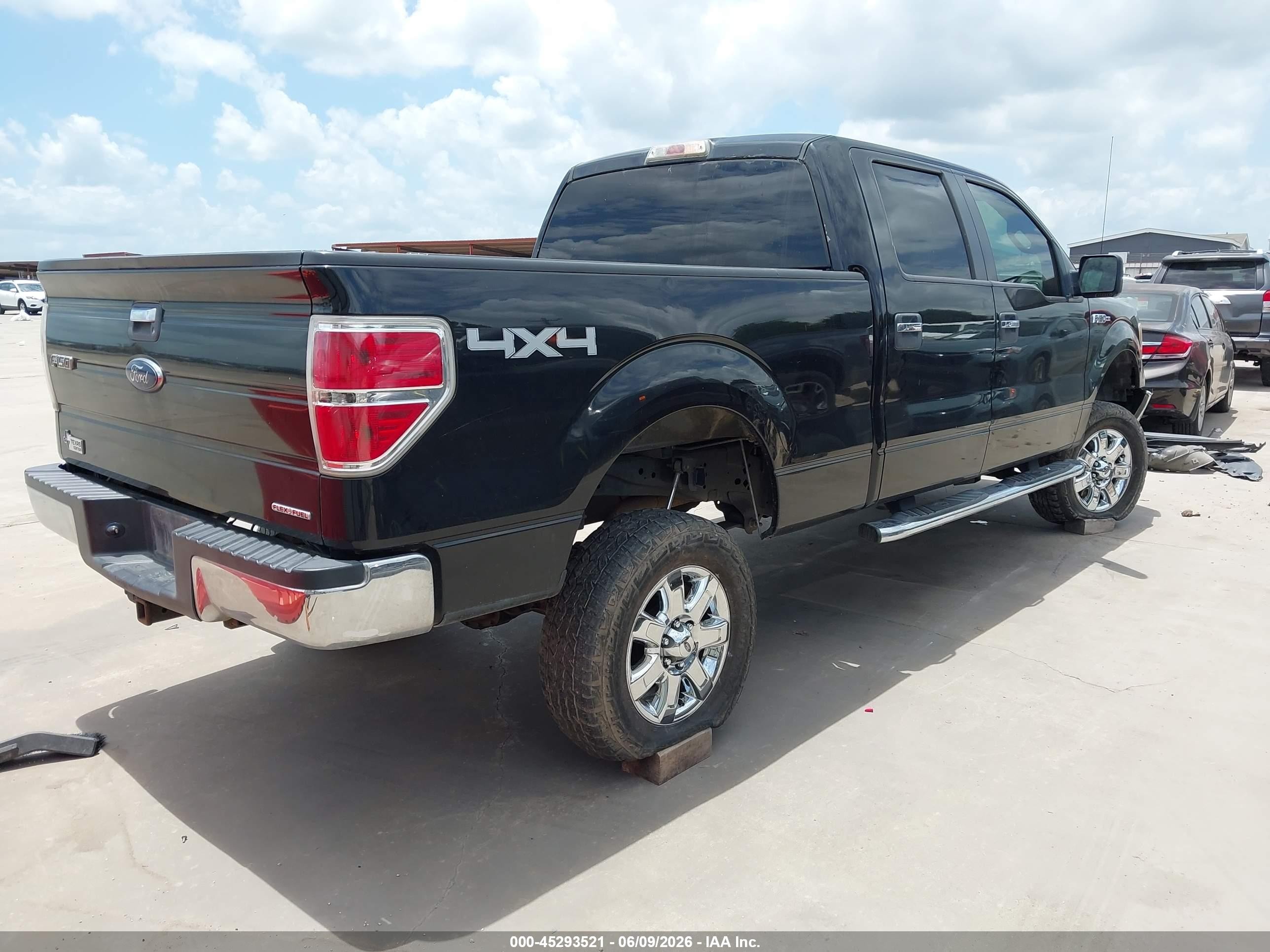 2012 Ford F-150 Xlt Black vin: 1FTFW1EF1CKE32648