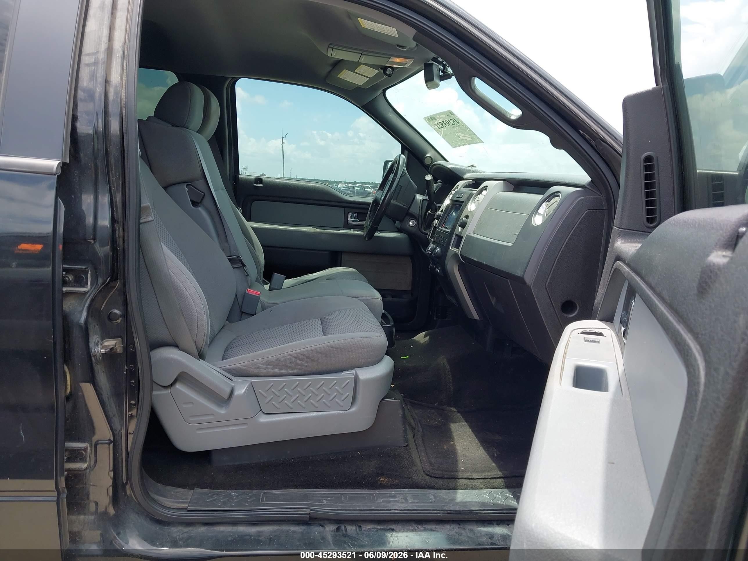 2012 Ford F-150 Xlt Black vin: 1FTFW1EF1CKE32648