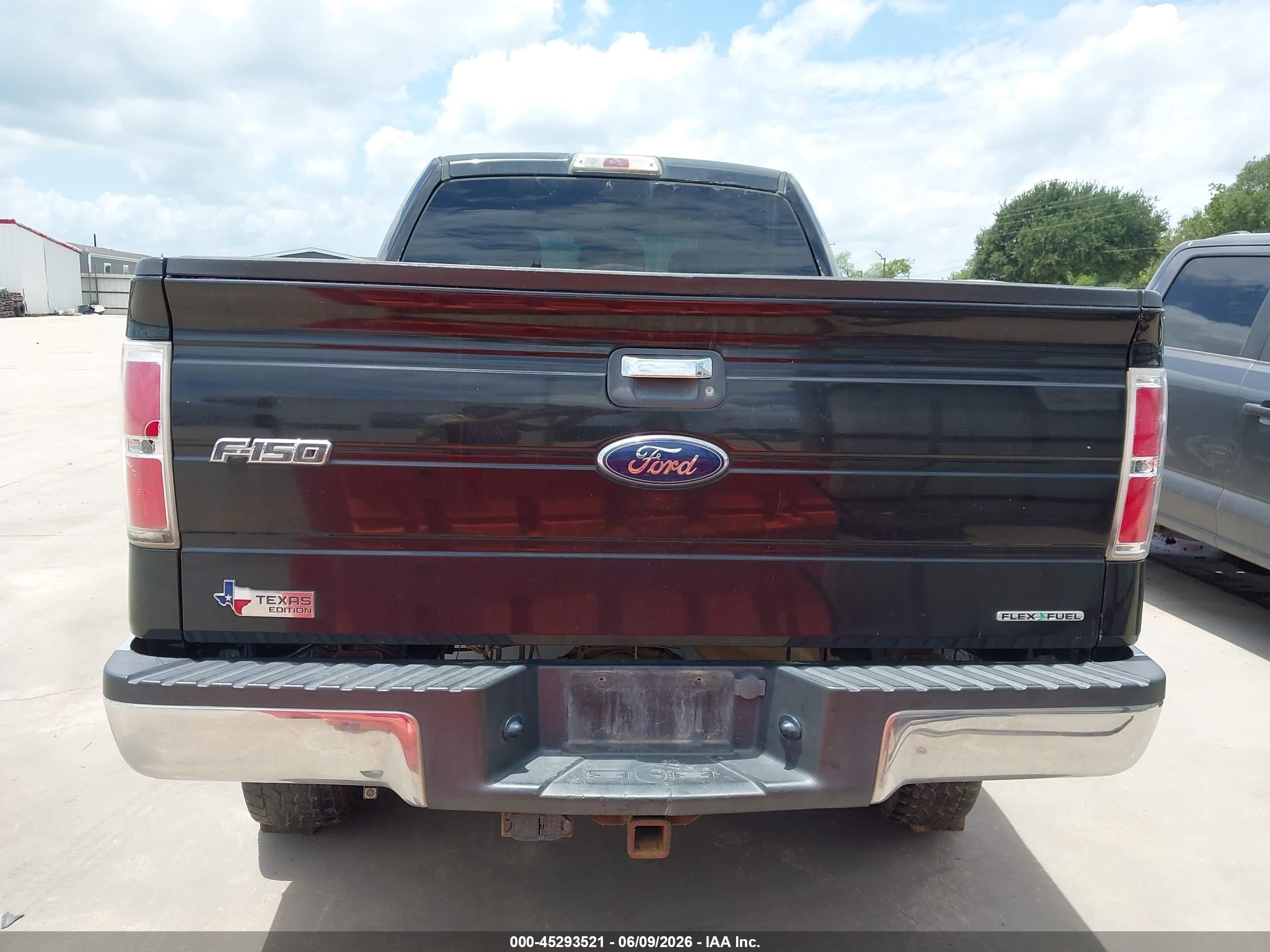 2012 Ford F-150 Xlt Black vin: 1FTFW1EF1CKE32648