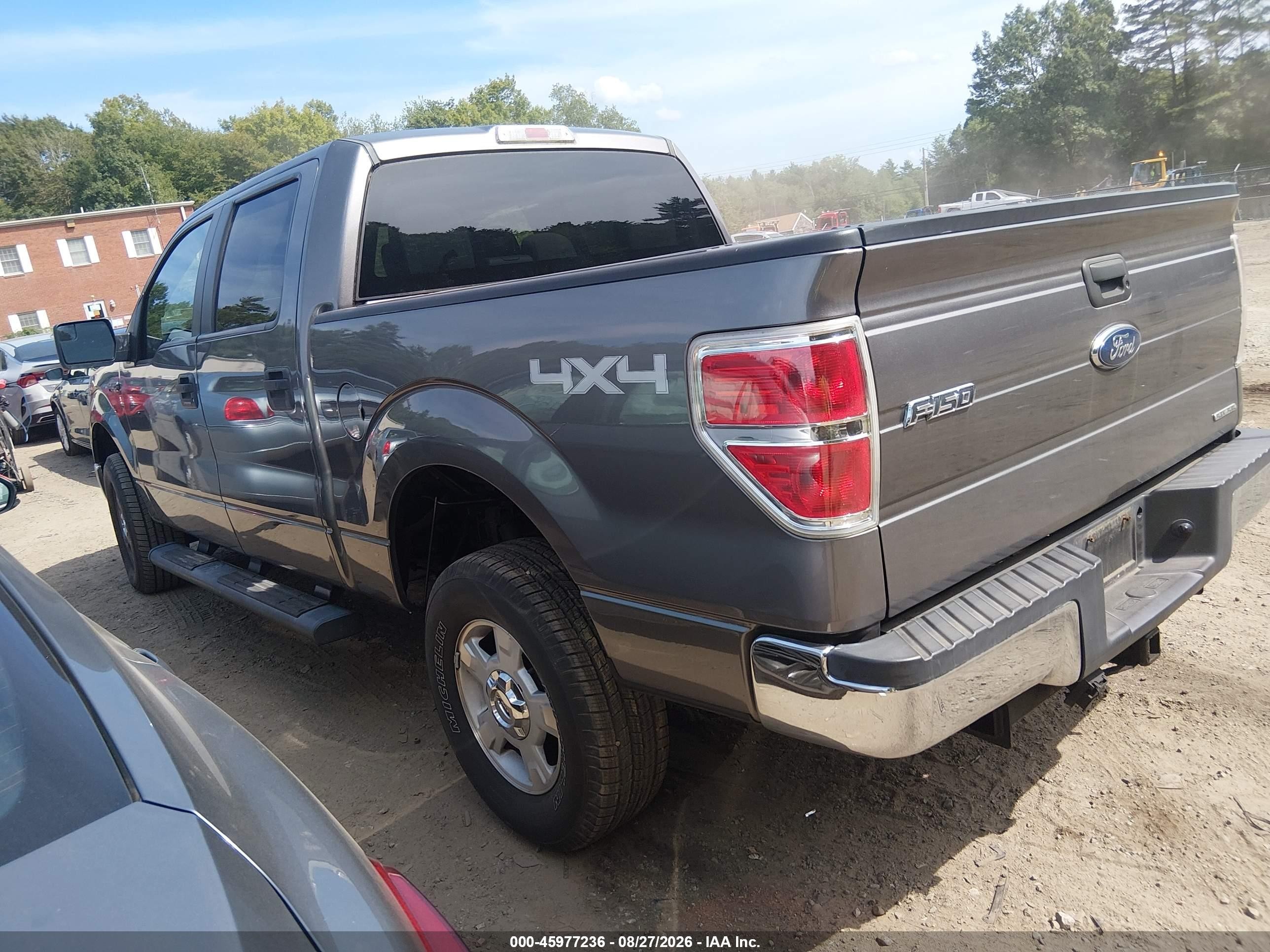 2013 Ford F-150 Xlt Gray vin: 1FTFW1EF1DFA06775