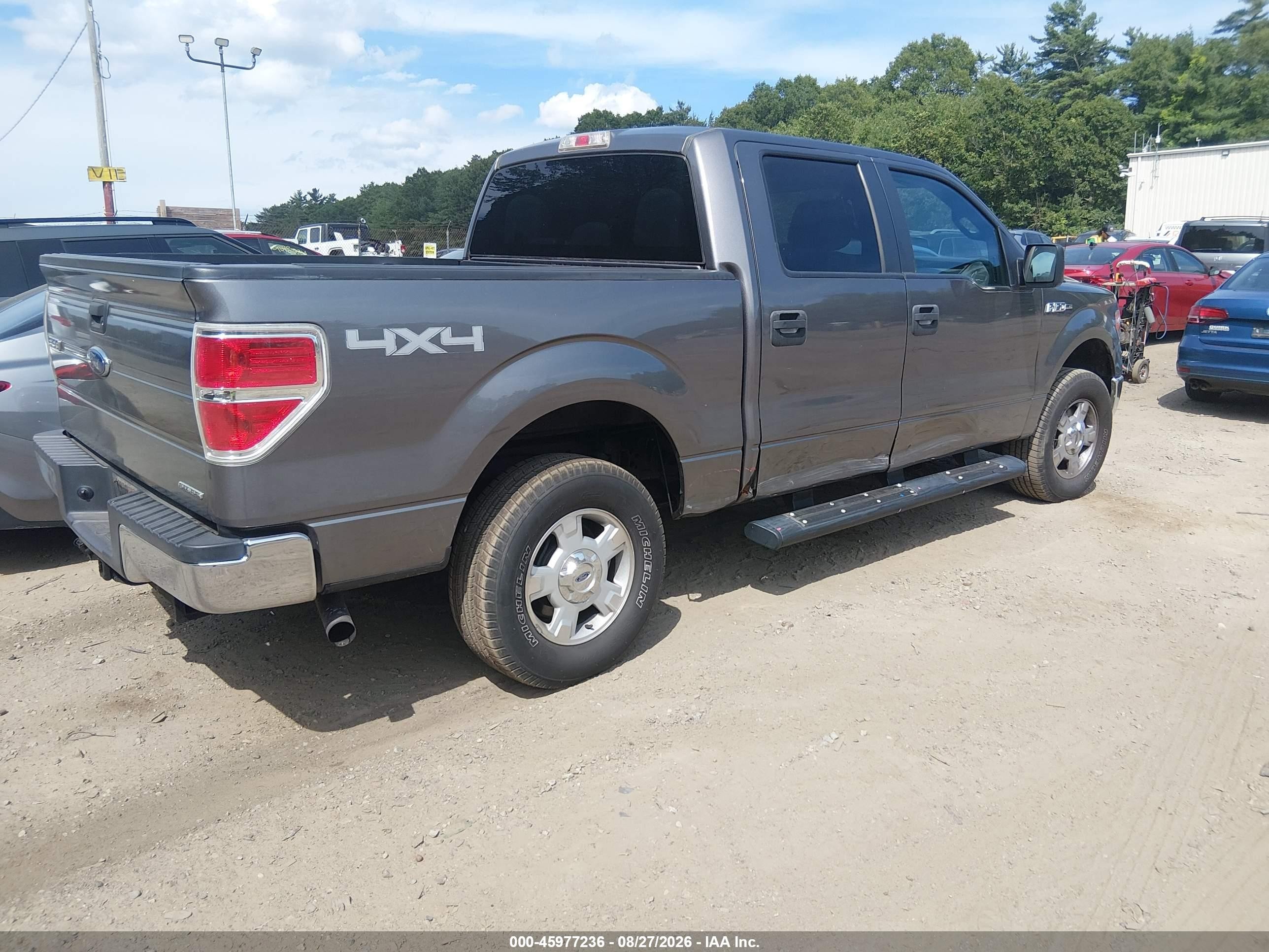 2013 Ford F-150 Xlt Gray vin: 1FTFW1EF1DFA06775