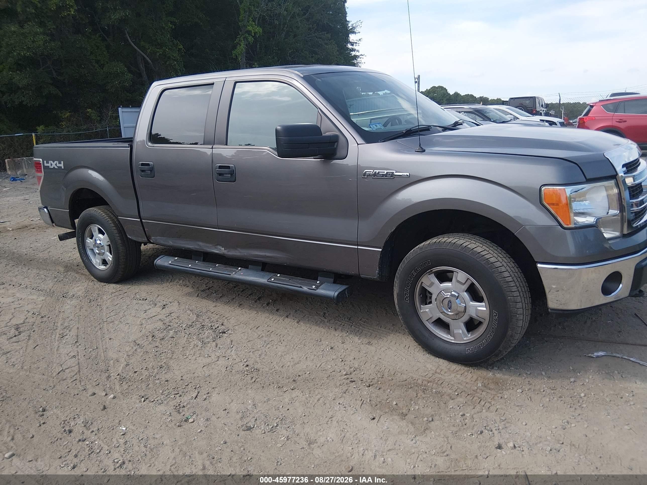 2013 Ford F-150 Xlt Gray vin: 1FTFW1EF1DFA06775