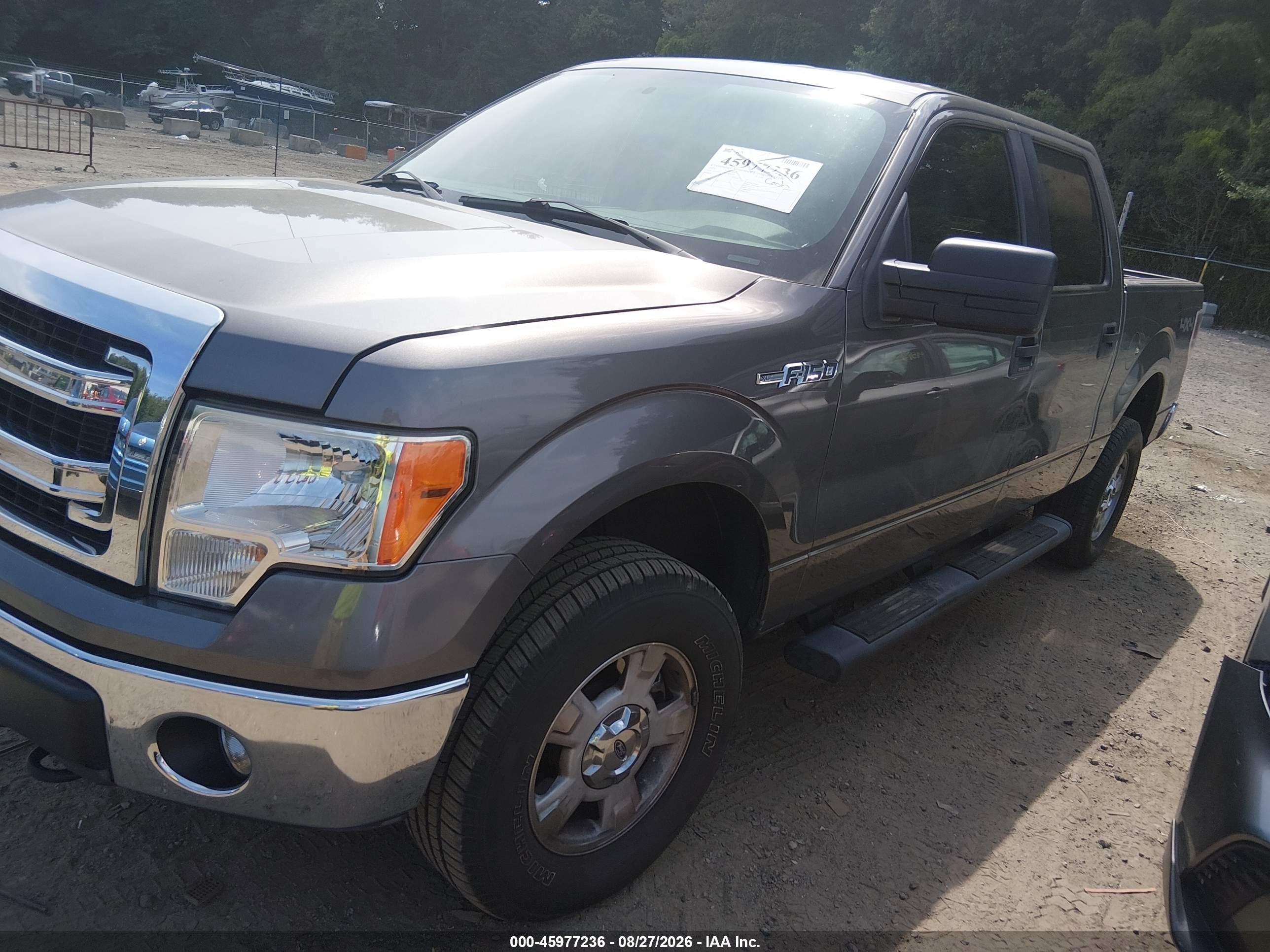 2013 Ford F-150 Xlt Gray vin: 1FTFW1EF1DFA06775