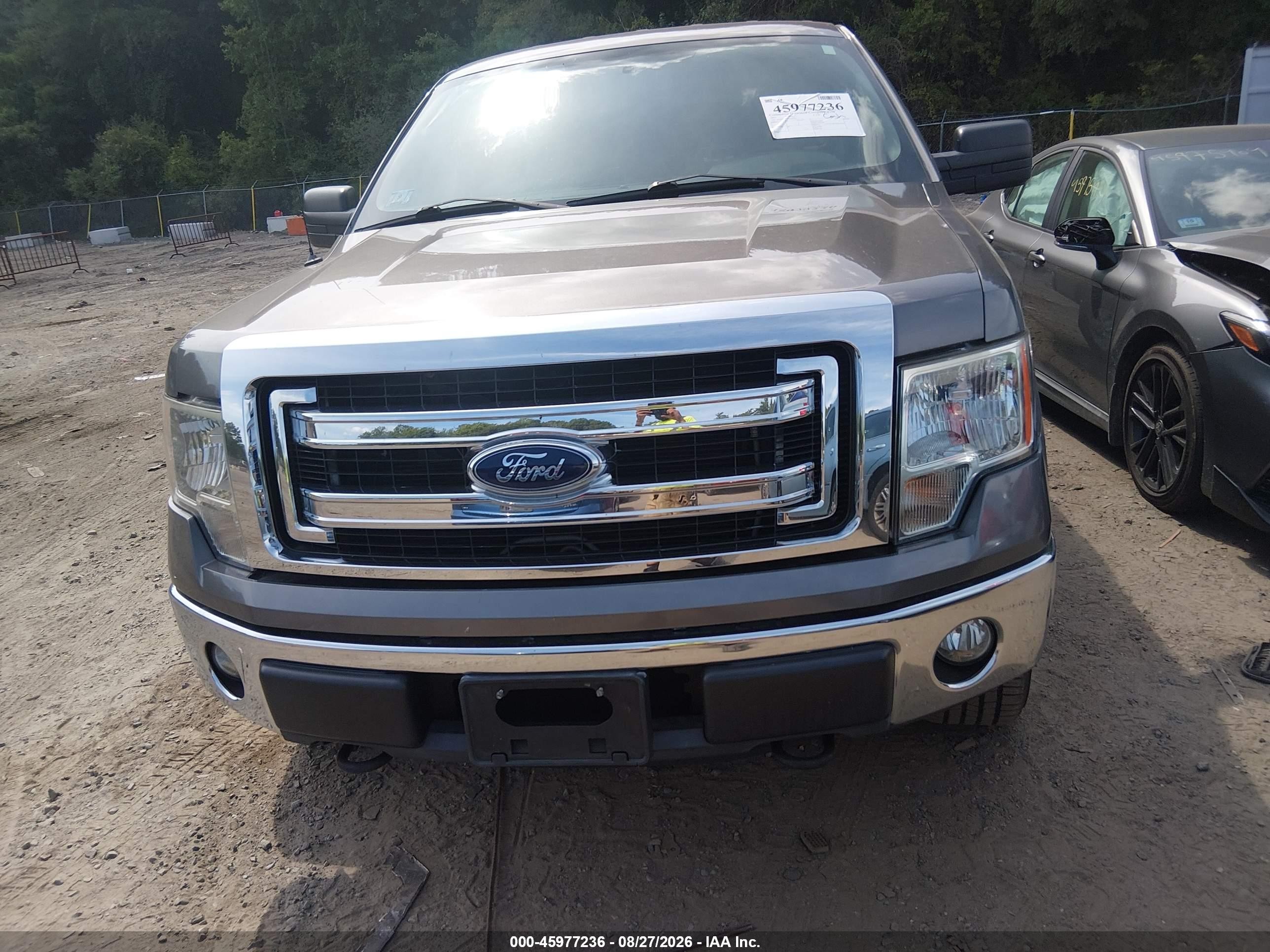 2013 Ford F-150 Xlt Gray vin: 1FTFW1EF1DFA06775