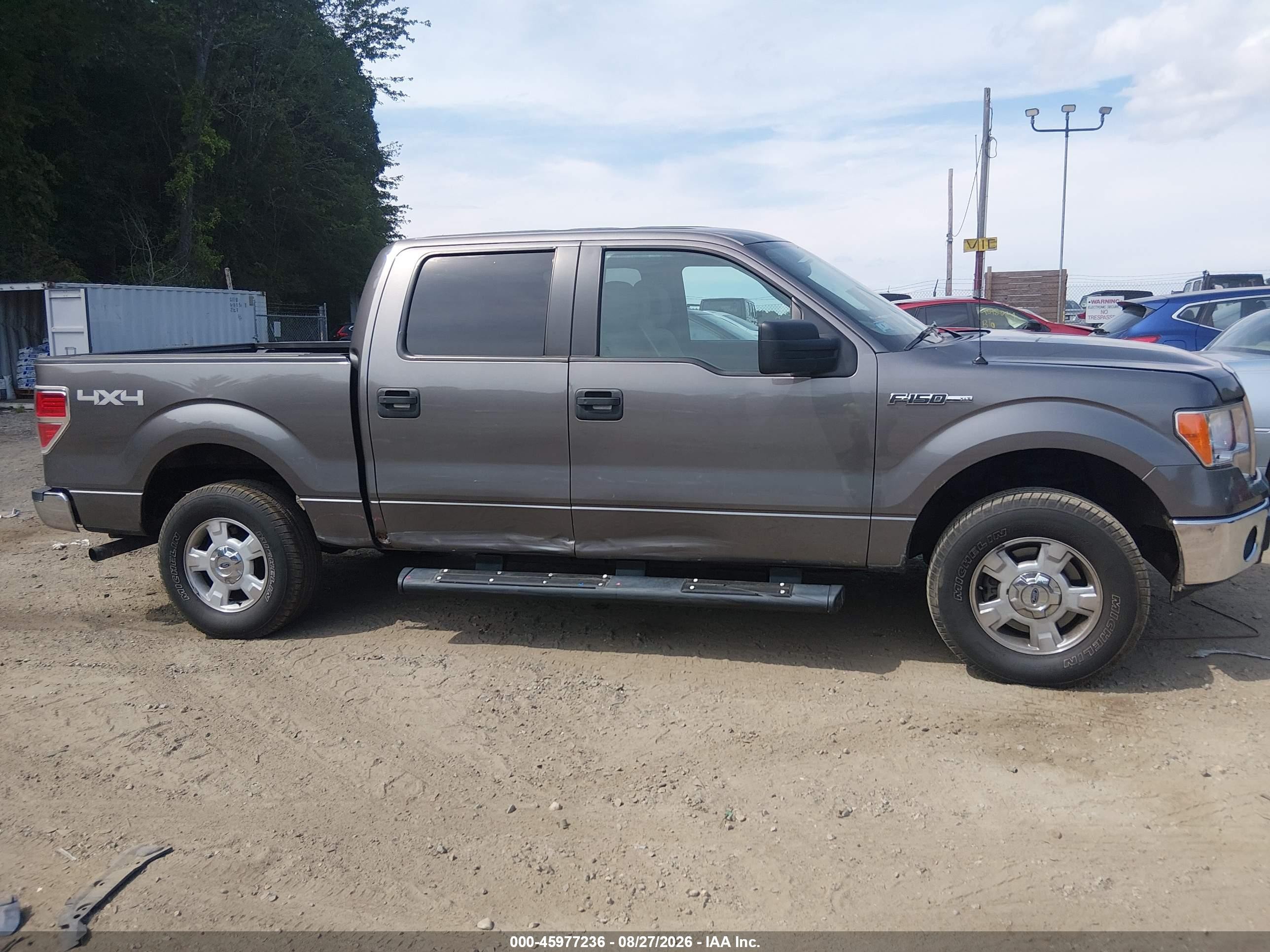 2013 Ford F-150 Xlt Gray vin: 1FTFW1EF1DFA06775