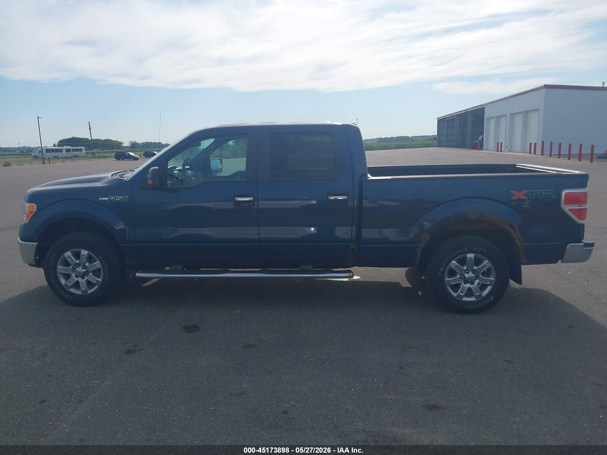 2013 Ford F-150 Xlt Dark Blue vin: 1FTFW1EF1DFA81332
