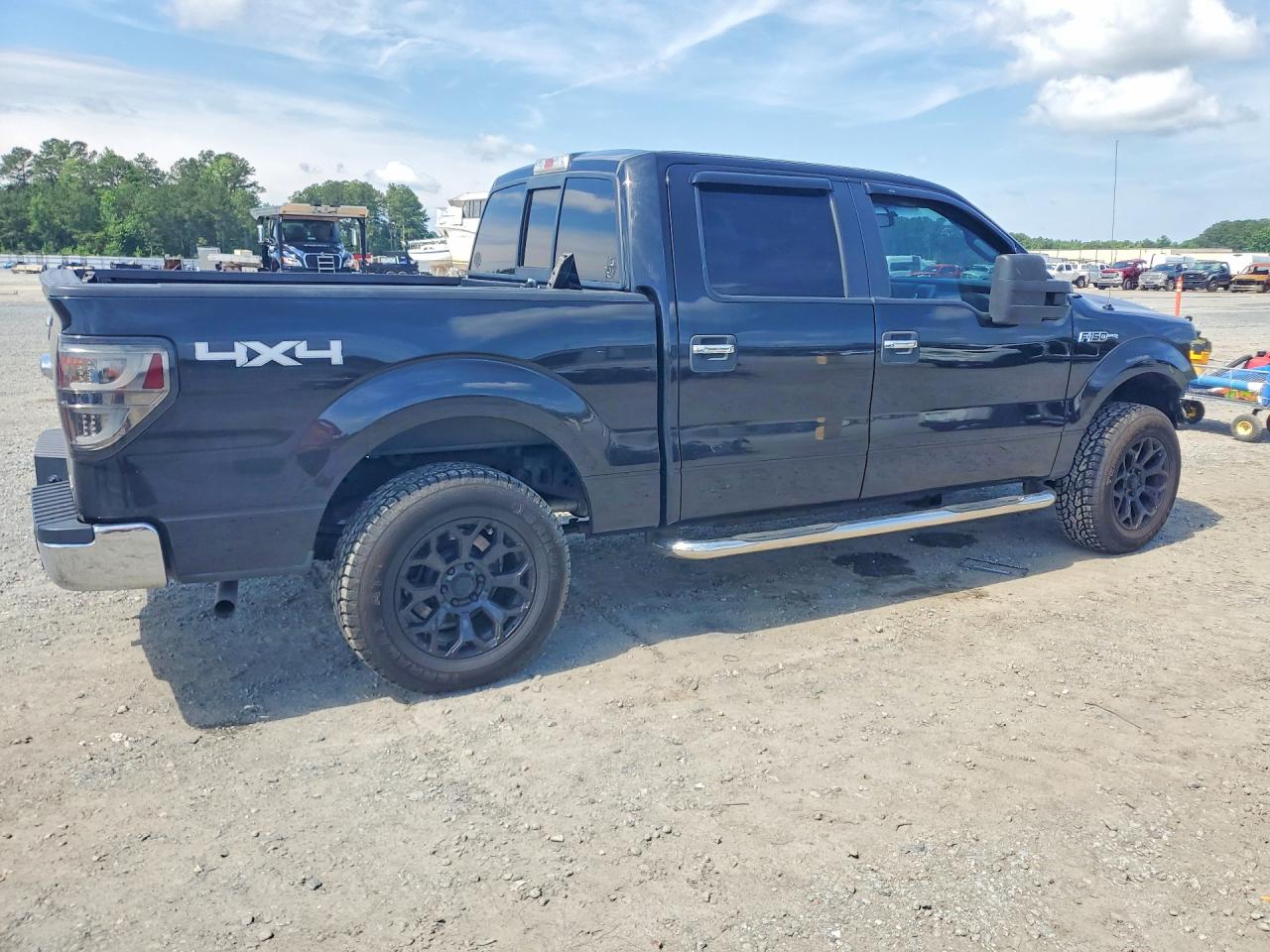 2013 Ford F150 Supercrew Black vin: 1FTFW1EF1DFB08433