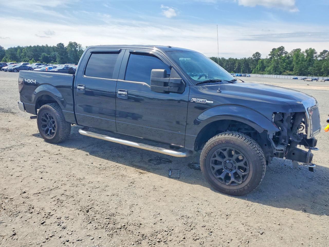 2013 Ford F150 Supercrew Black vin: 1FTFW1EF1DFB08433