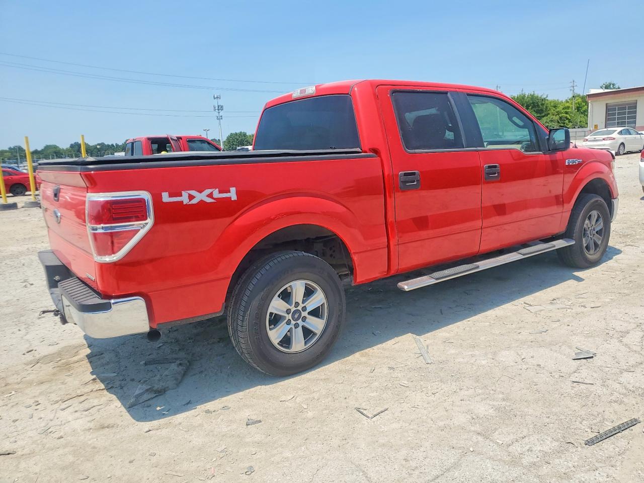 2013 Ford F150 Supercrew Red vin: 1FTFW1EF1DFB99784