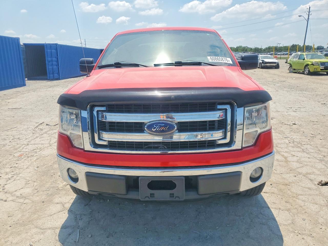 2013 Ford F150 Supercrew Red vin: 1FTFW1EF1DFB99784
