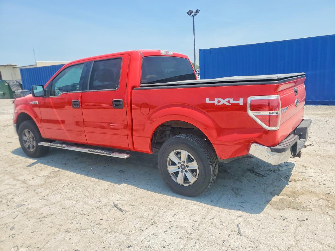 2013 Ford F150 Supercrew Red vin: 1FTFW1EF1DFB99784