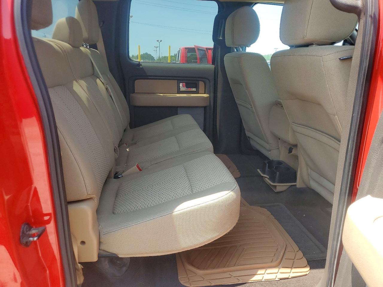 2013 Ford F150 Supercrew Red vin: 1FTFW1EF1DFB99784