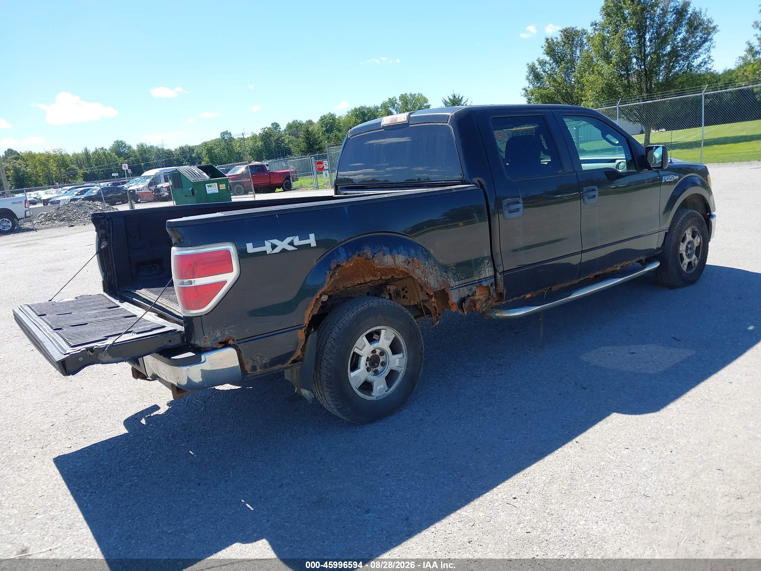 2013 Ford F-150 Xlt Black vin: 1FTFW1EF1DFC07012