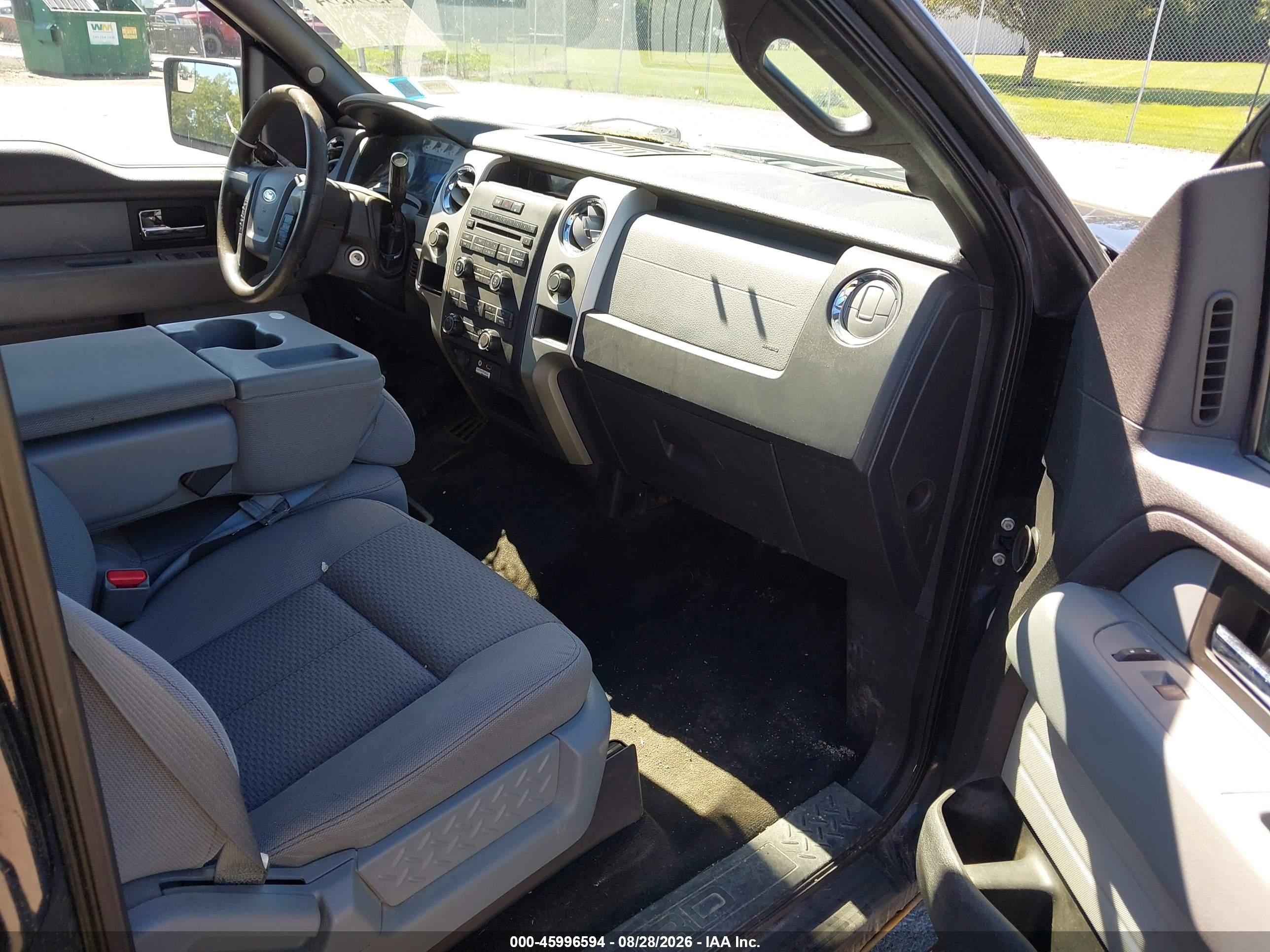 2013 Ford F-150 Xlt Black vin: 1FTFW1EF1DFC07012