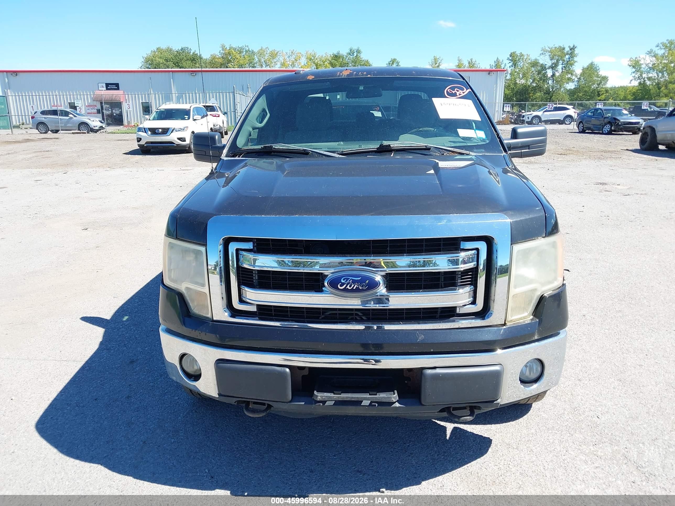 2013 Ford F-150 Xlt Black vin: 1FTFW1EF1DFC07012