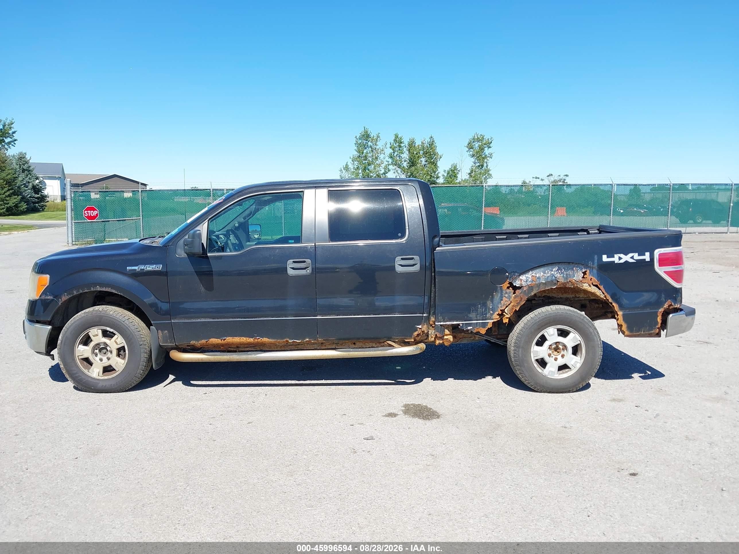 2013 Ford F-150 Xlt Black vin: 1FTFW1EF1DFC07012