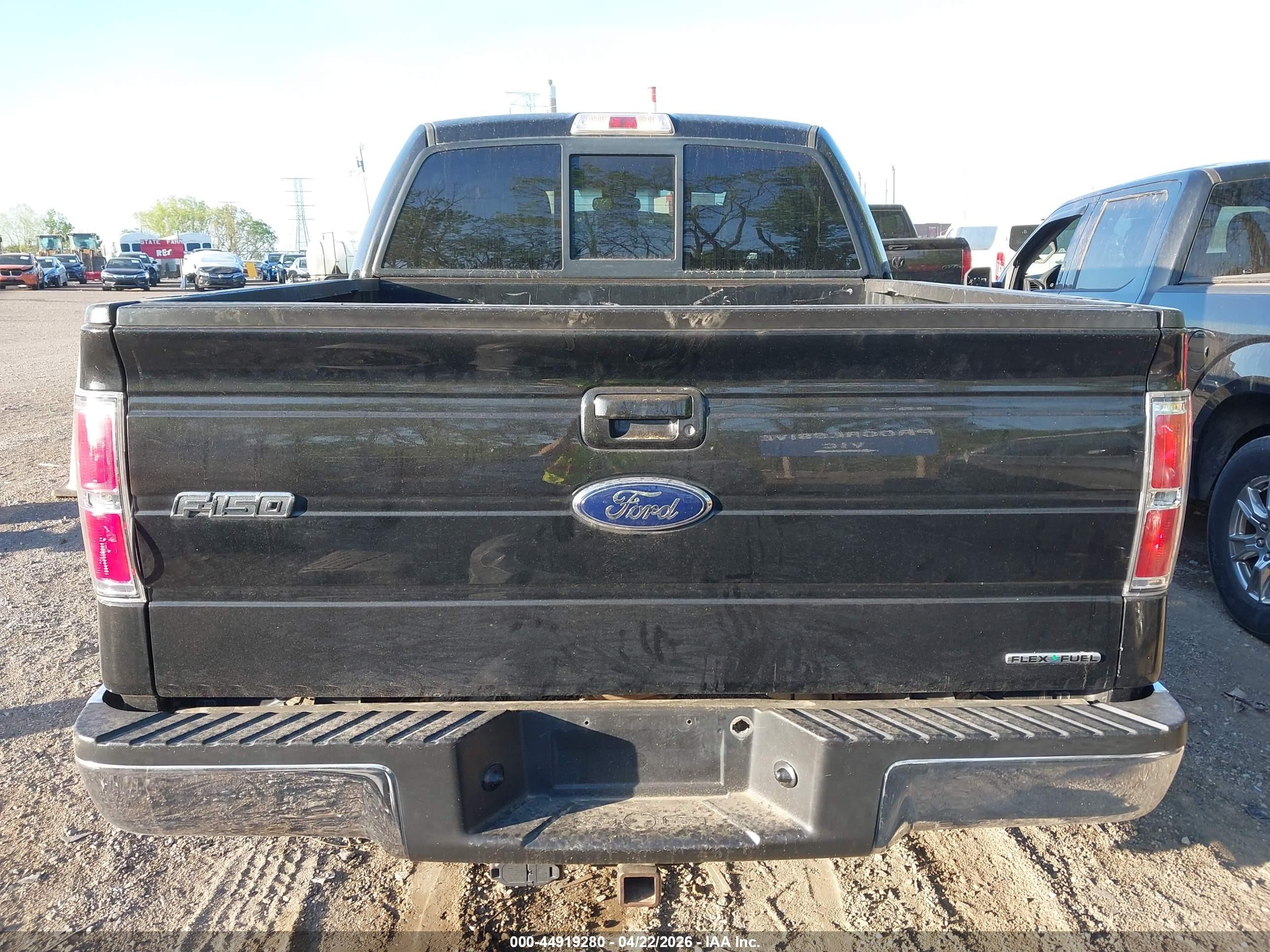 2013 Ford F-150 Lariat Black vin: 1FTFW1EF1DFC19712