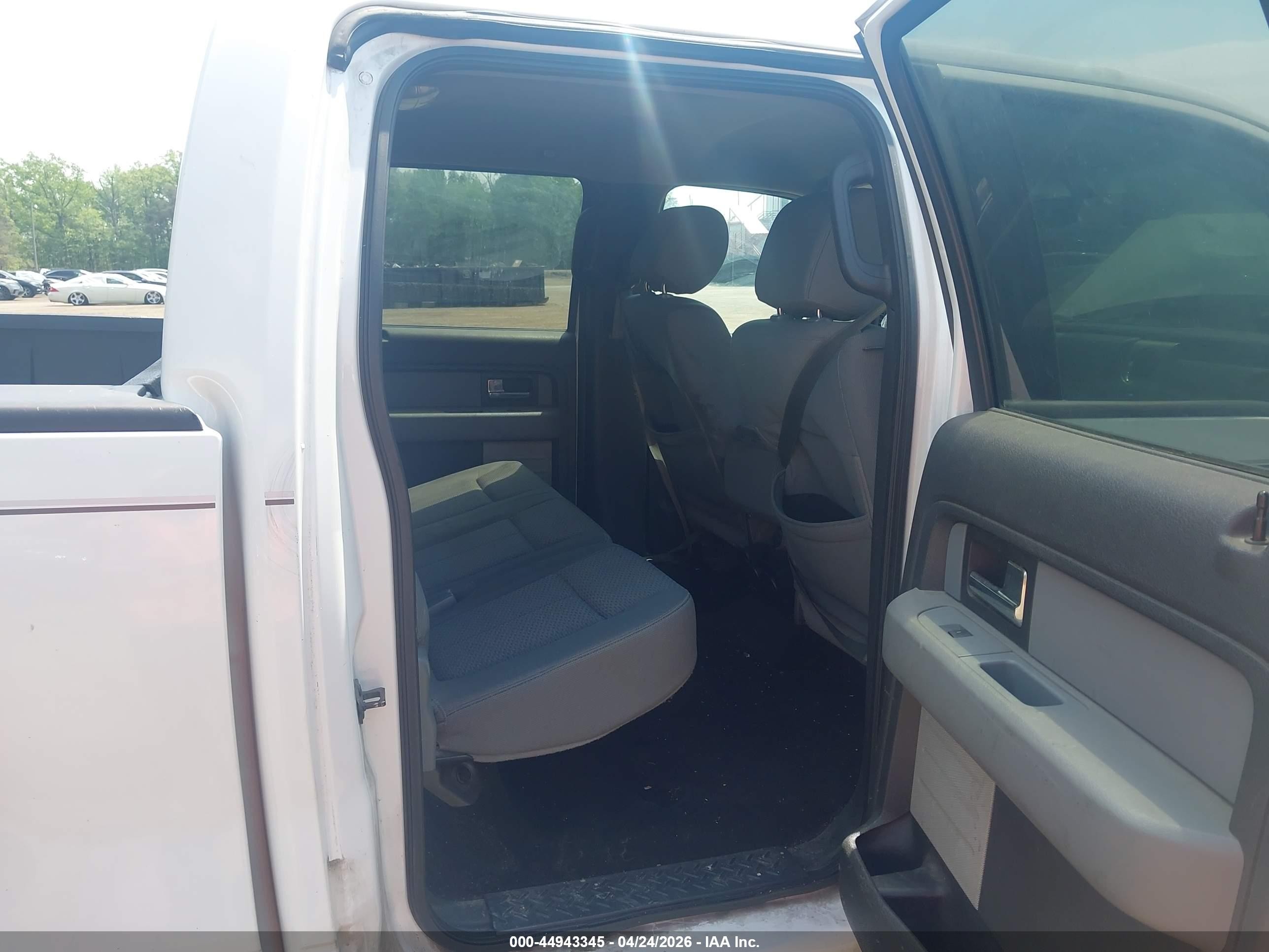 2013 Ford F-150 Xlt White vin: 1FTFW1EF1DFD27618
