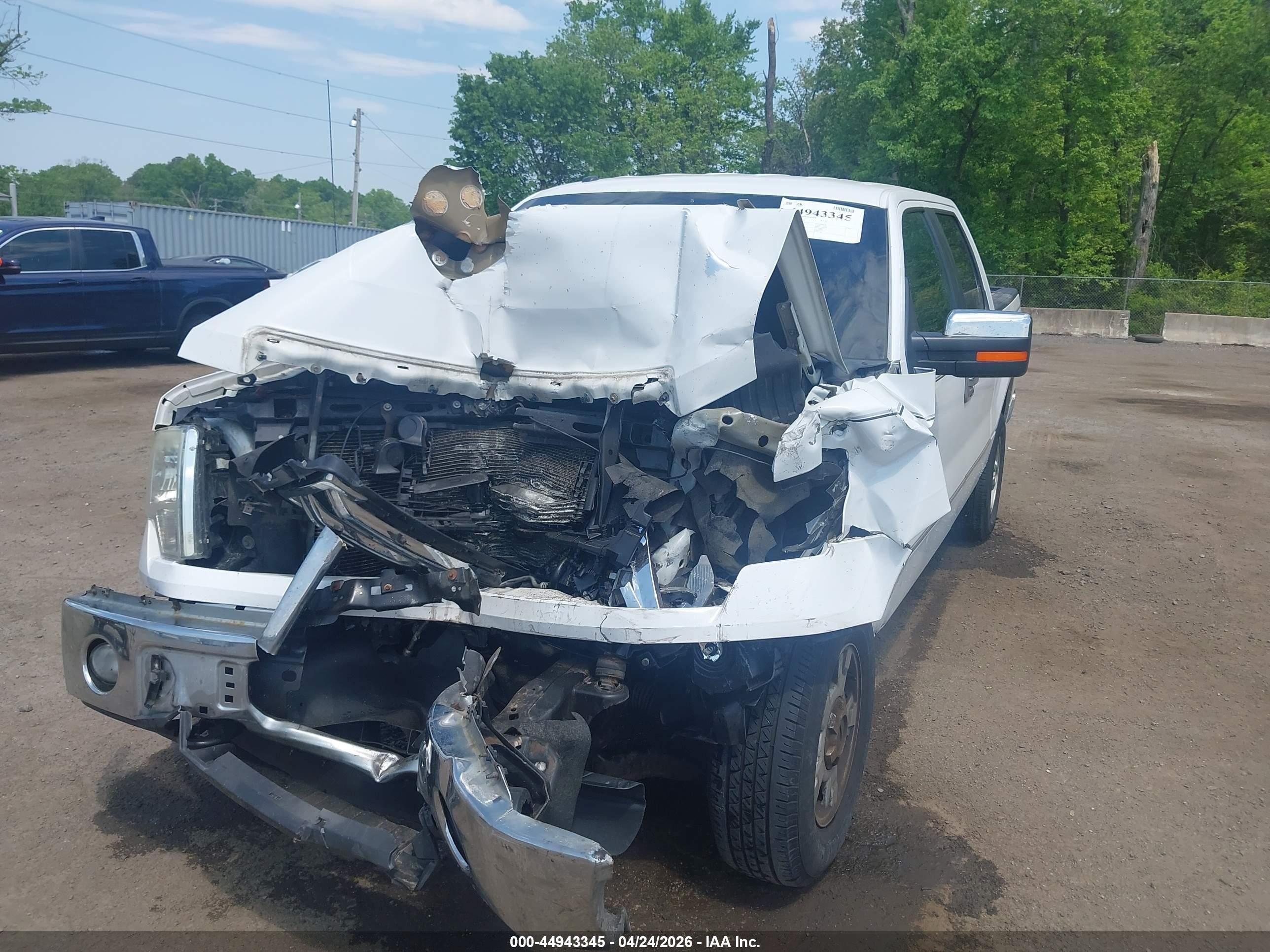 2013 Ford F-150 Xlt White vin: 1FTFW1EF1DFD27618