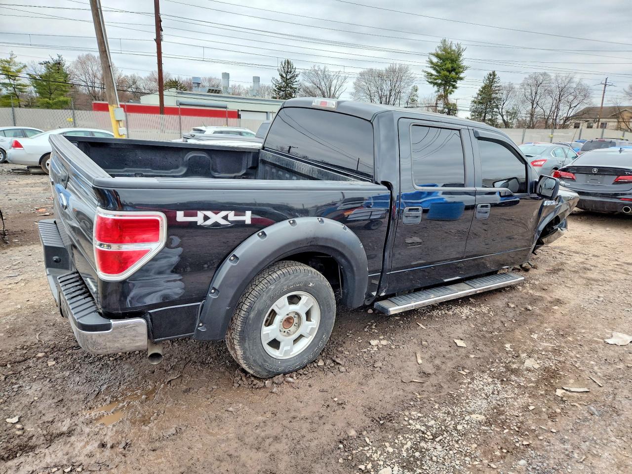 2013 Ford F150 Supercrew Black vin: 1FTFW1EF1DFD29319