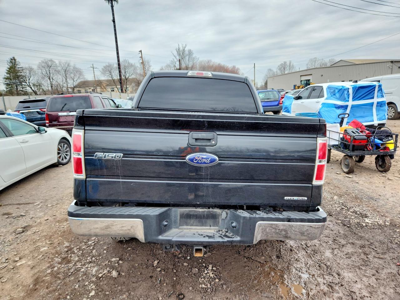 2013 Ford F150 Supercrew Black vin: 1FTFW1EF1DFD29319