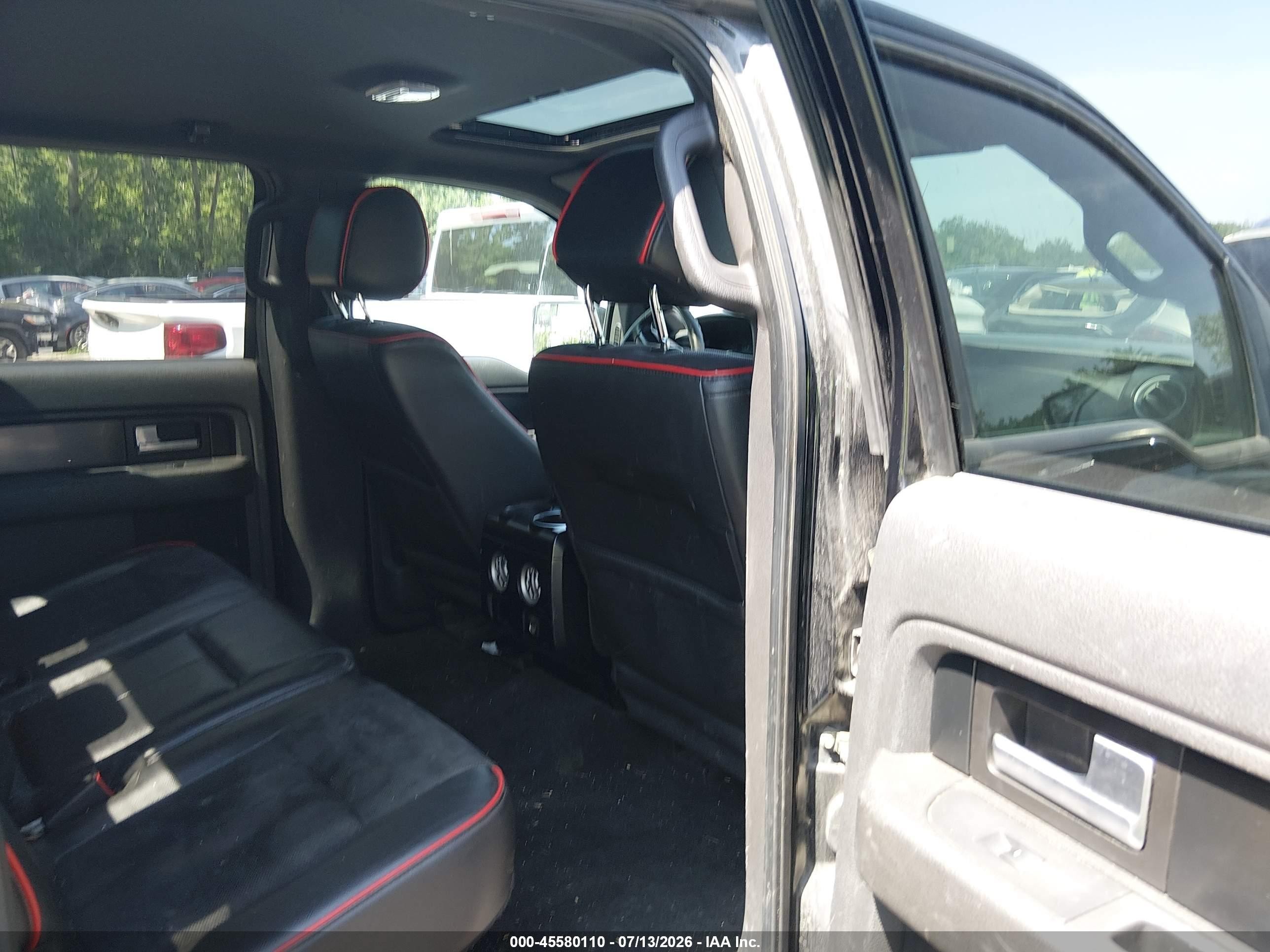 2013 Ford F-150 Fx4 Black vin: 1FTFW1EF1DFD35038