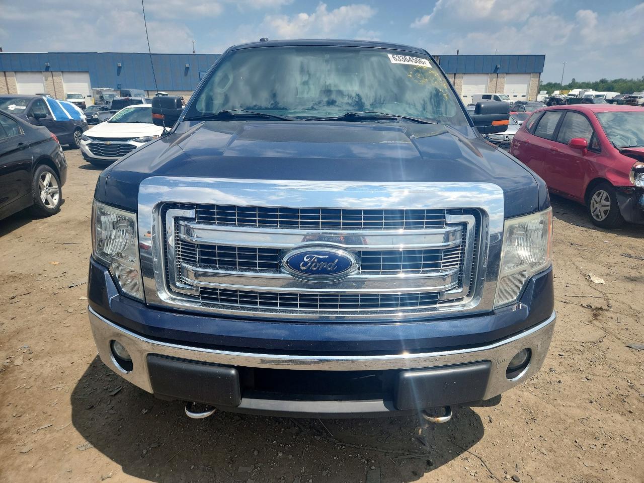 2013 Ford F150 Supercrew Blue vin: 1FTFW1EF1DFD54639
