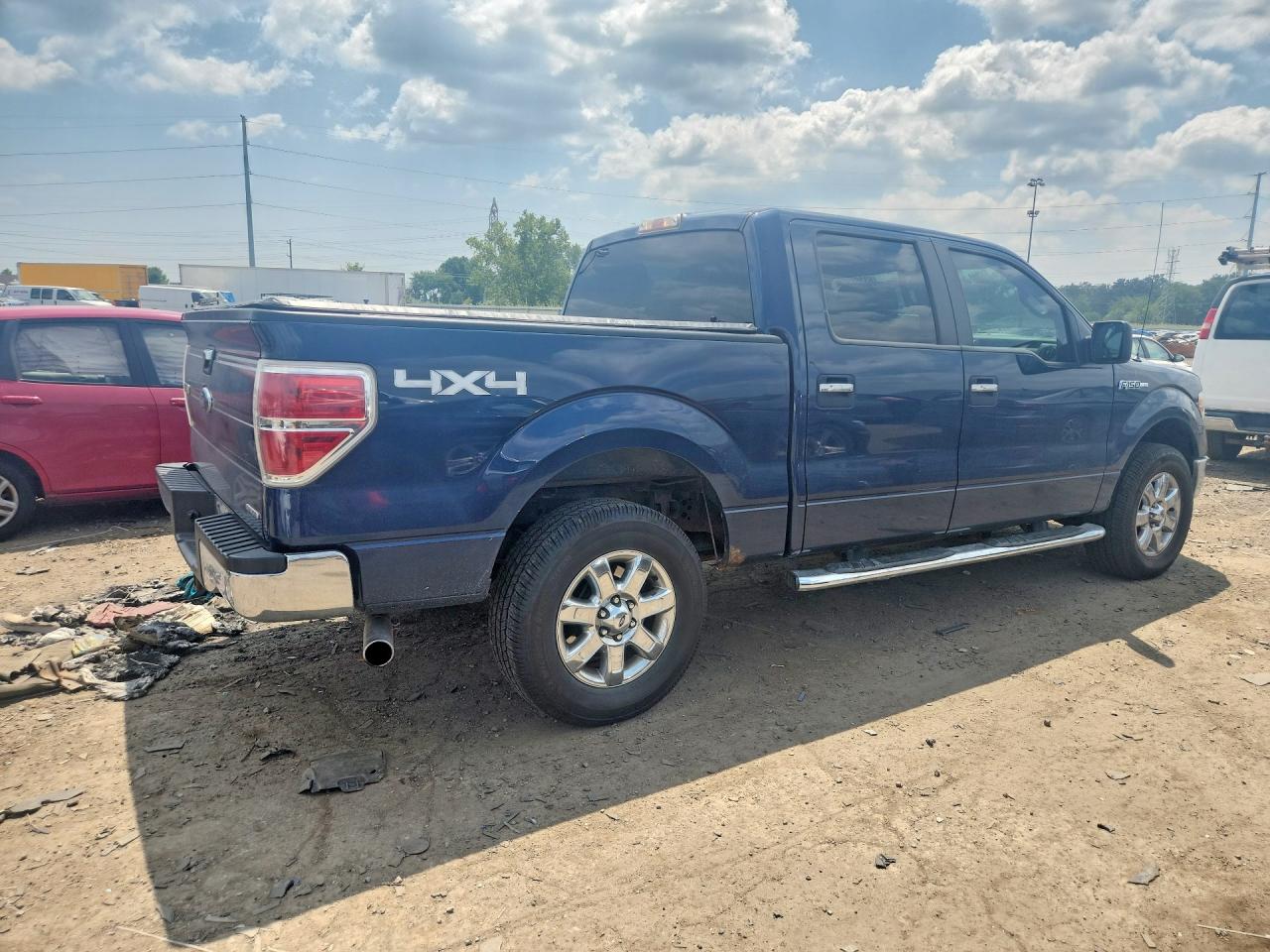 2013 Ford F150 Supercrew Blue vin: 1FTFW1EF1DFD54639