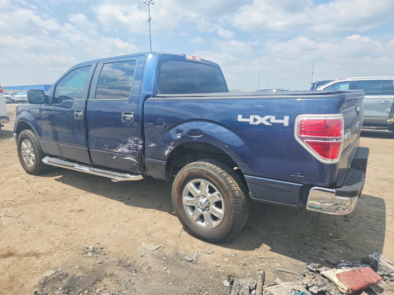 2013 Ford F150 Supercrew Blue vin: 1FTFW1EF1DFD54639