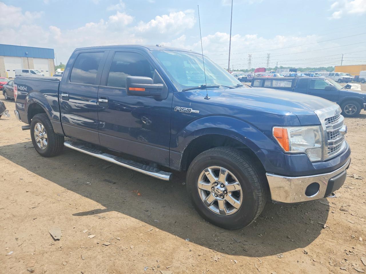 2013 Ford F150 Supercrew Blue vin: 1FTFW1EF1DFD54639