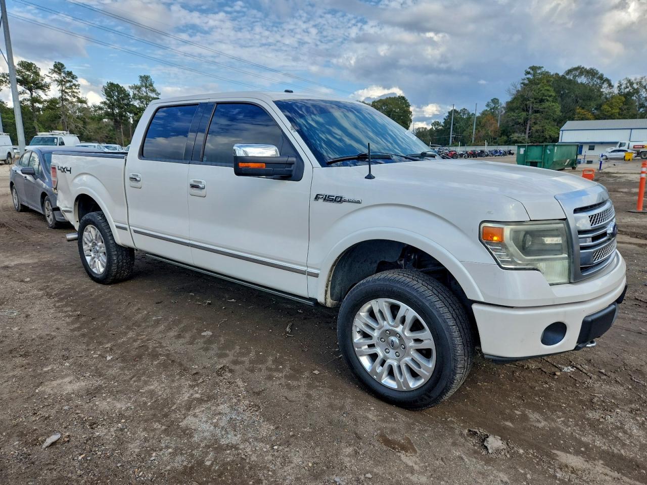 2013 Ford F150 Supercrew White vin: 1FTFW1EF1DFD63275