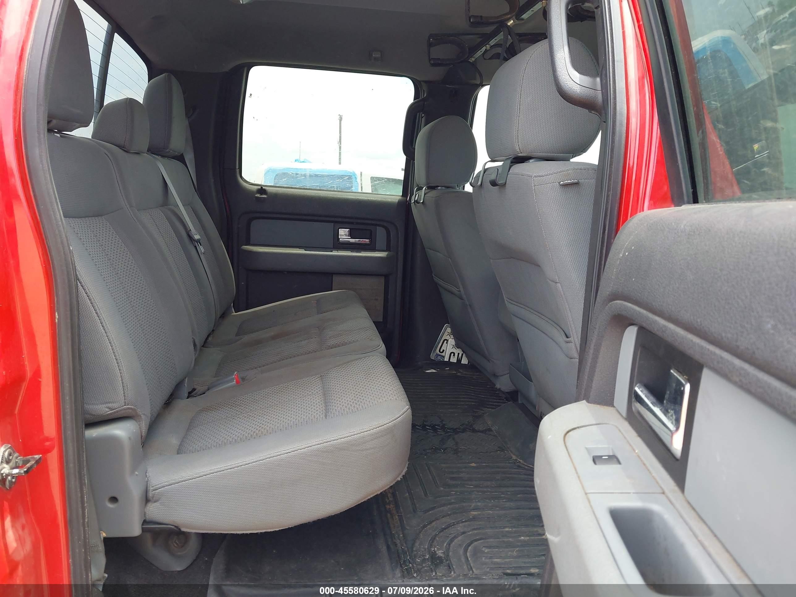 2013 Ford F-150 Xlt Red vin: 1FTFW1EF1DKD06159