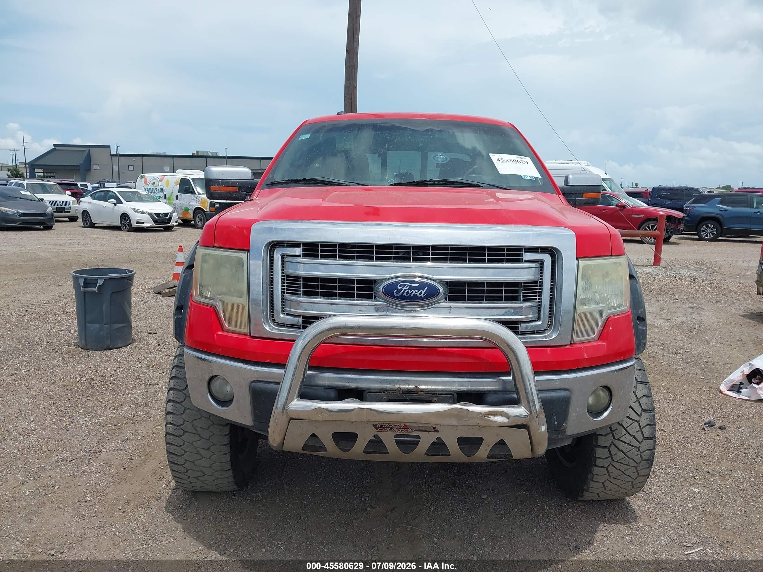 2013 Ford F-150 Xlt Red vin: 1FTFW1EF1DKD06159