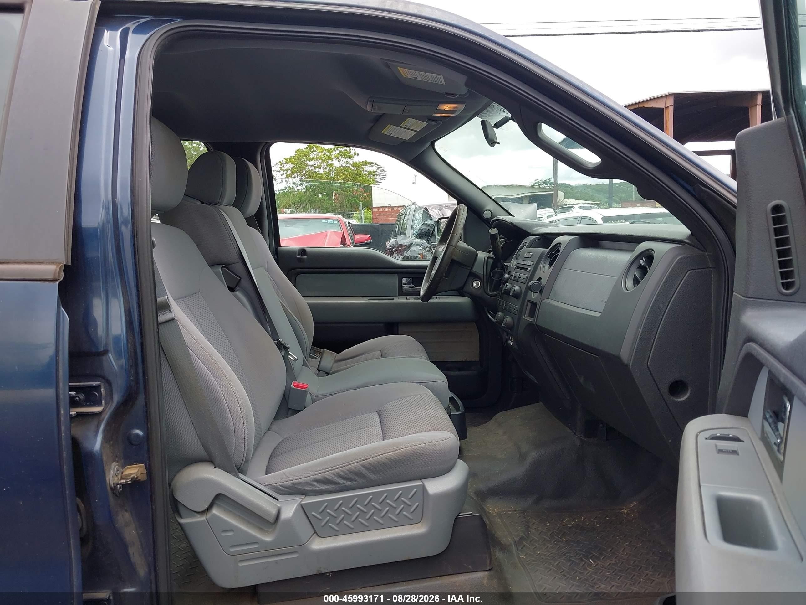 2013 Ford F-150 Xl Dark Blue vin: 1FTFW1EF1DKF32718