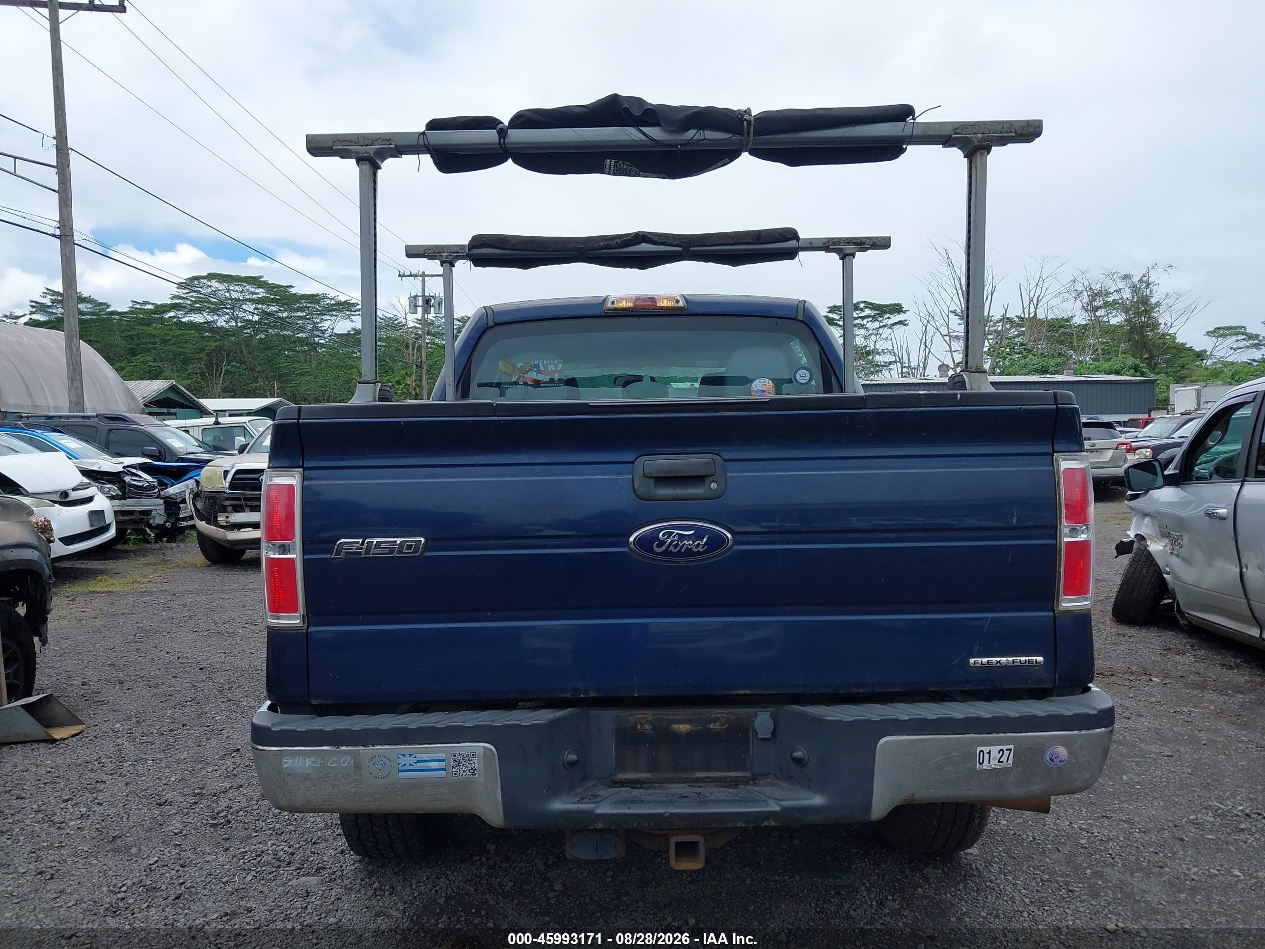 2013 Ford F-150 Xl Dark Blue vin: 1FTFW1EF1DKF32718