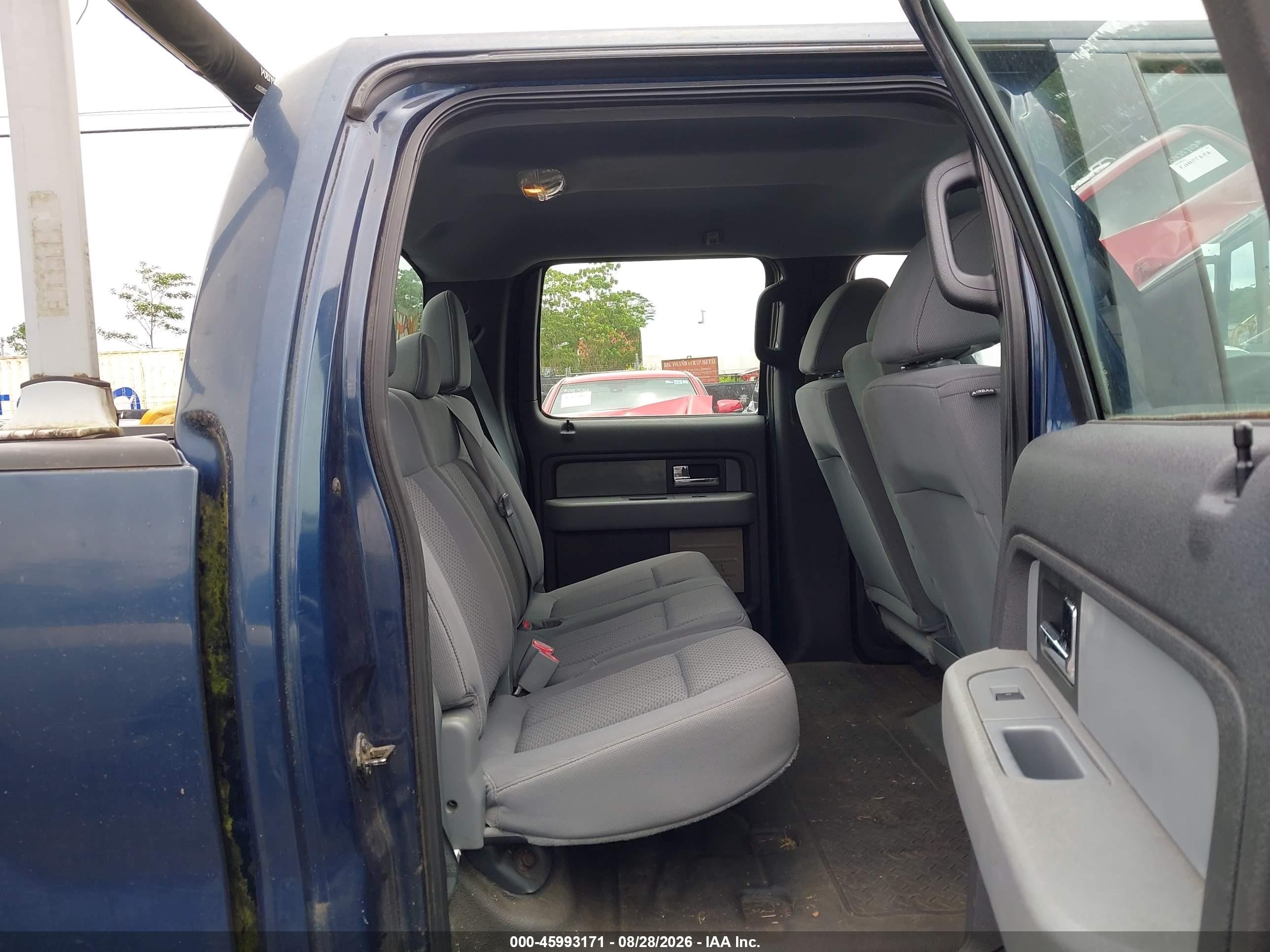 2013 Ford F-150 Xl Dark Blue vin: 1FTFW1EF1DKF32718