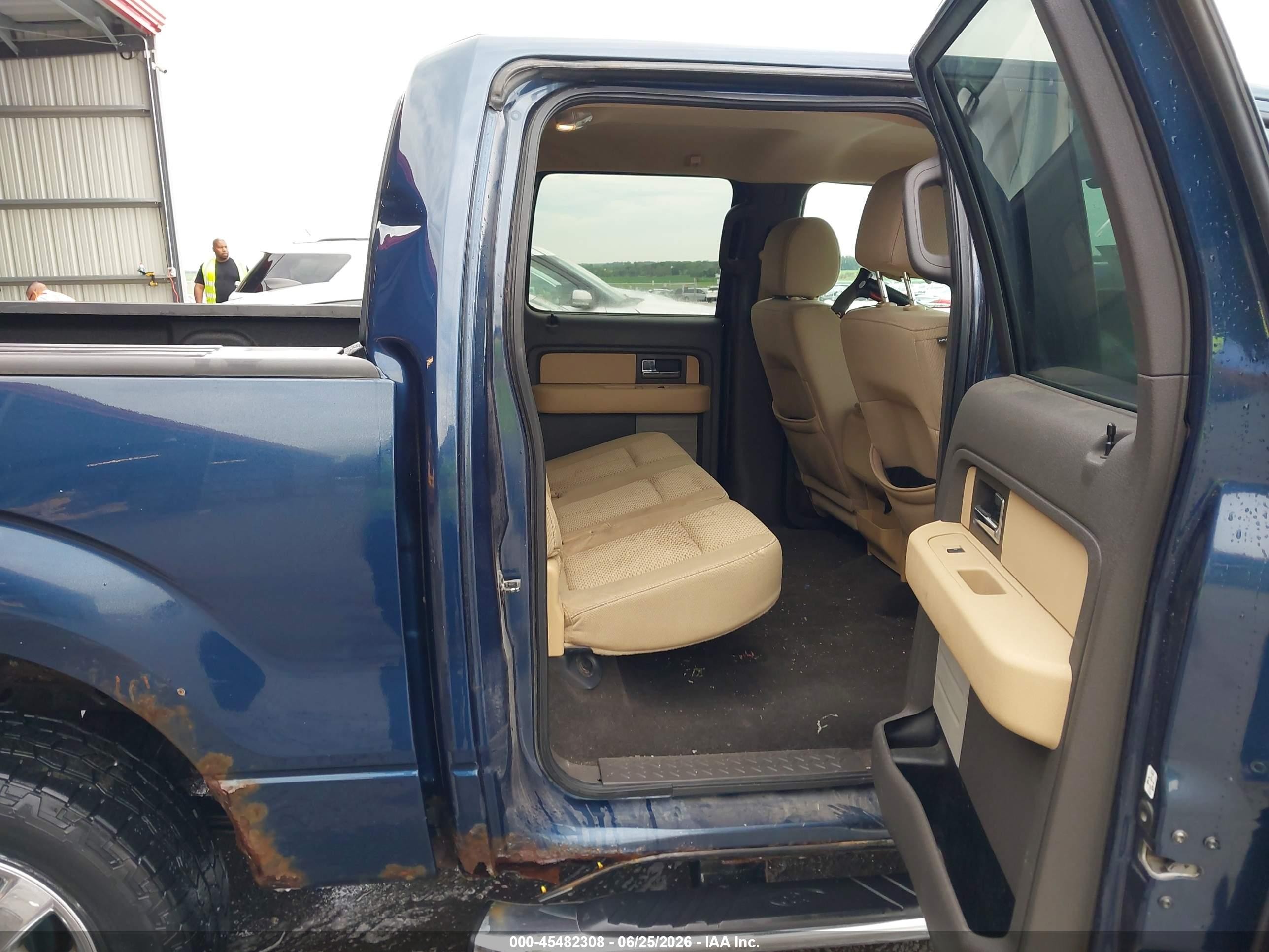 2013 Ford F-150 Xlt Blue vin: 1FTFW1EF1DKF71650