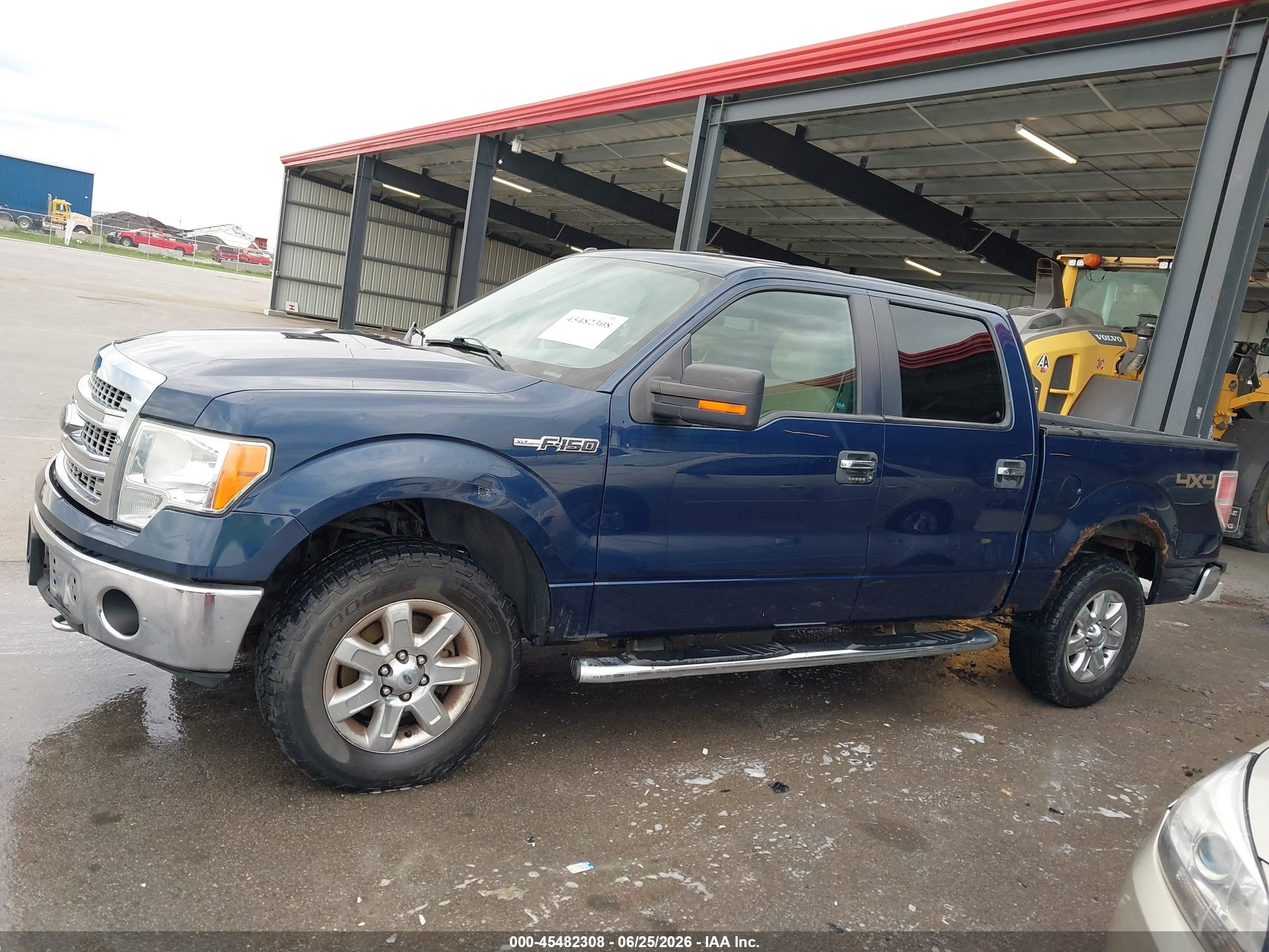2013 Ford F-150 Xlt Blue vin: 1FTFW1EF1DKF71650
