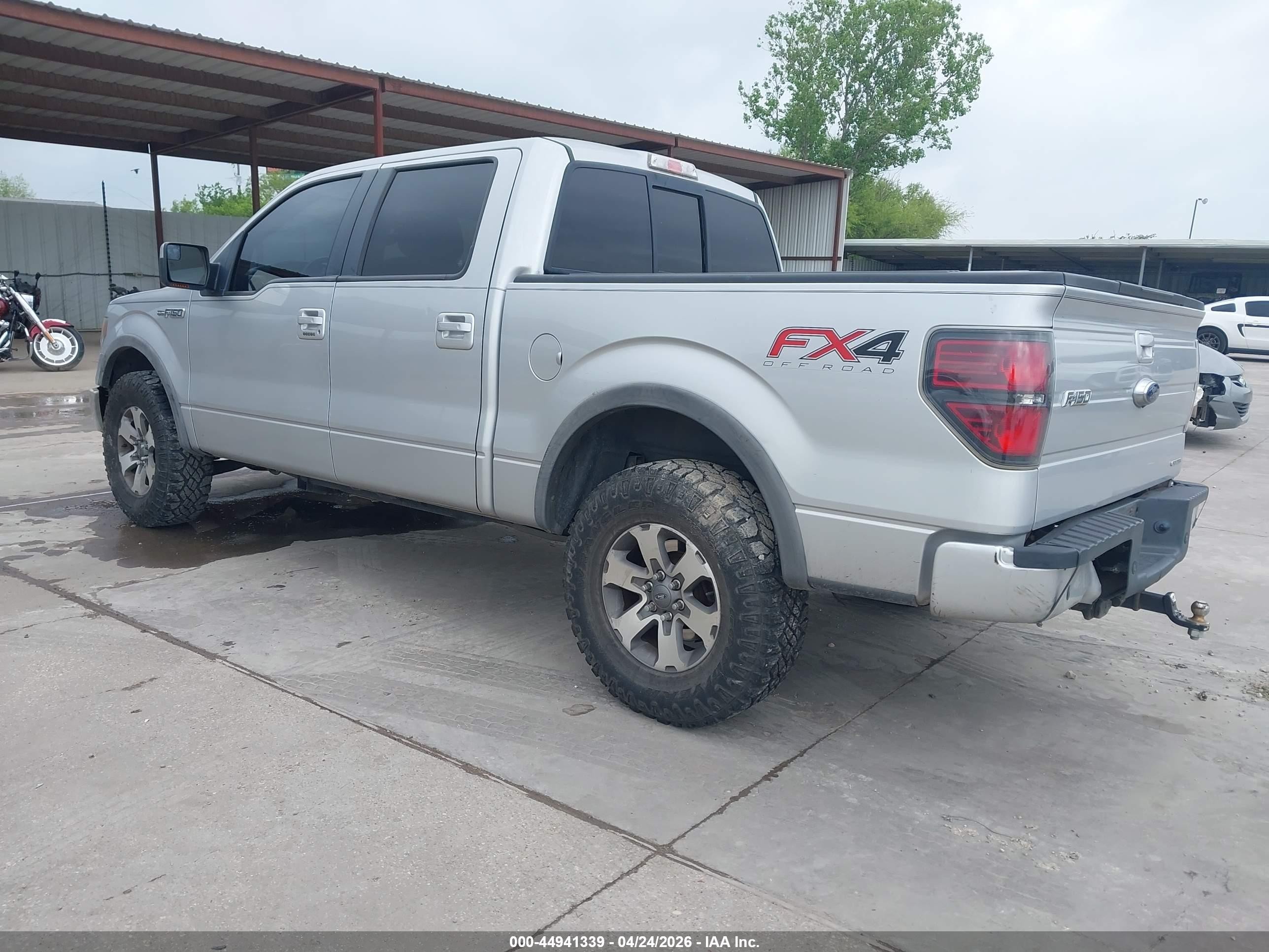 2013 Ford F-150 Fx4 Серебряный vin: 1FTFW1EF1DKG03108