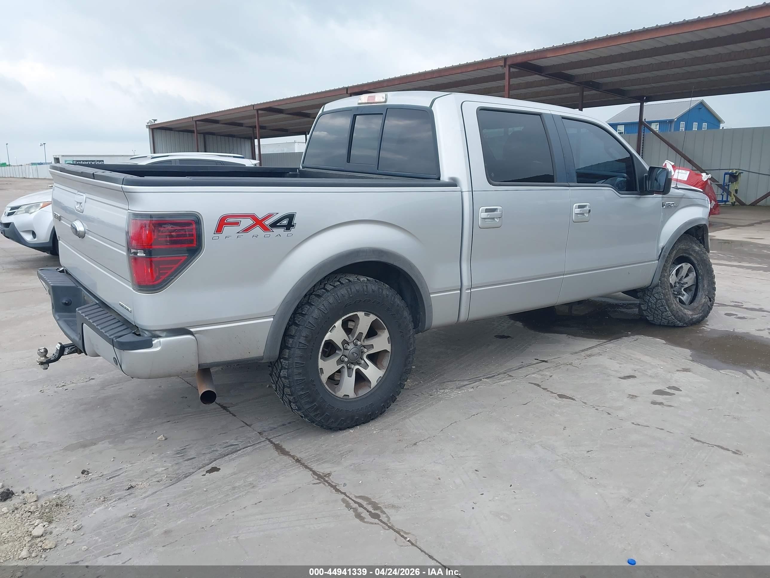 2013 Ford F-150 Fx4 Серебряный vin: 1FTFW1EF1DKG03108