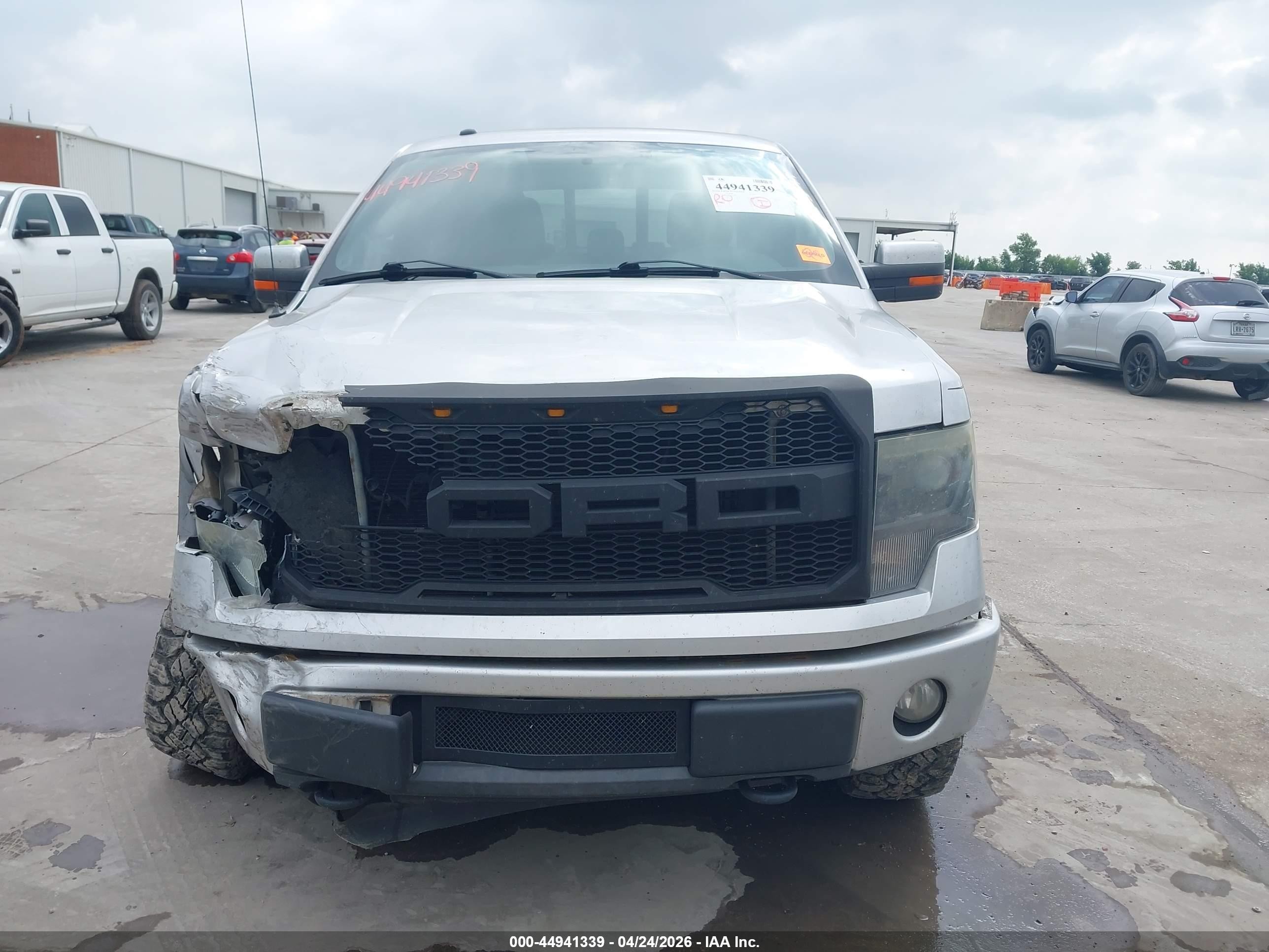 2013 Ford F-150 Fx4 Серебряный vin: 1FTFW1EF1DKG03108