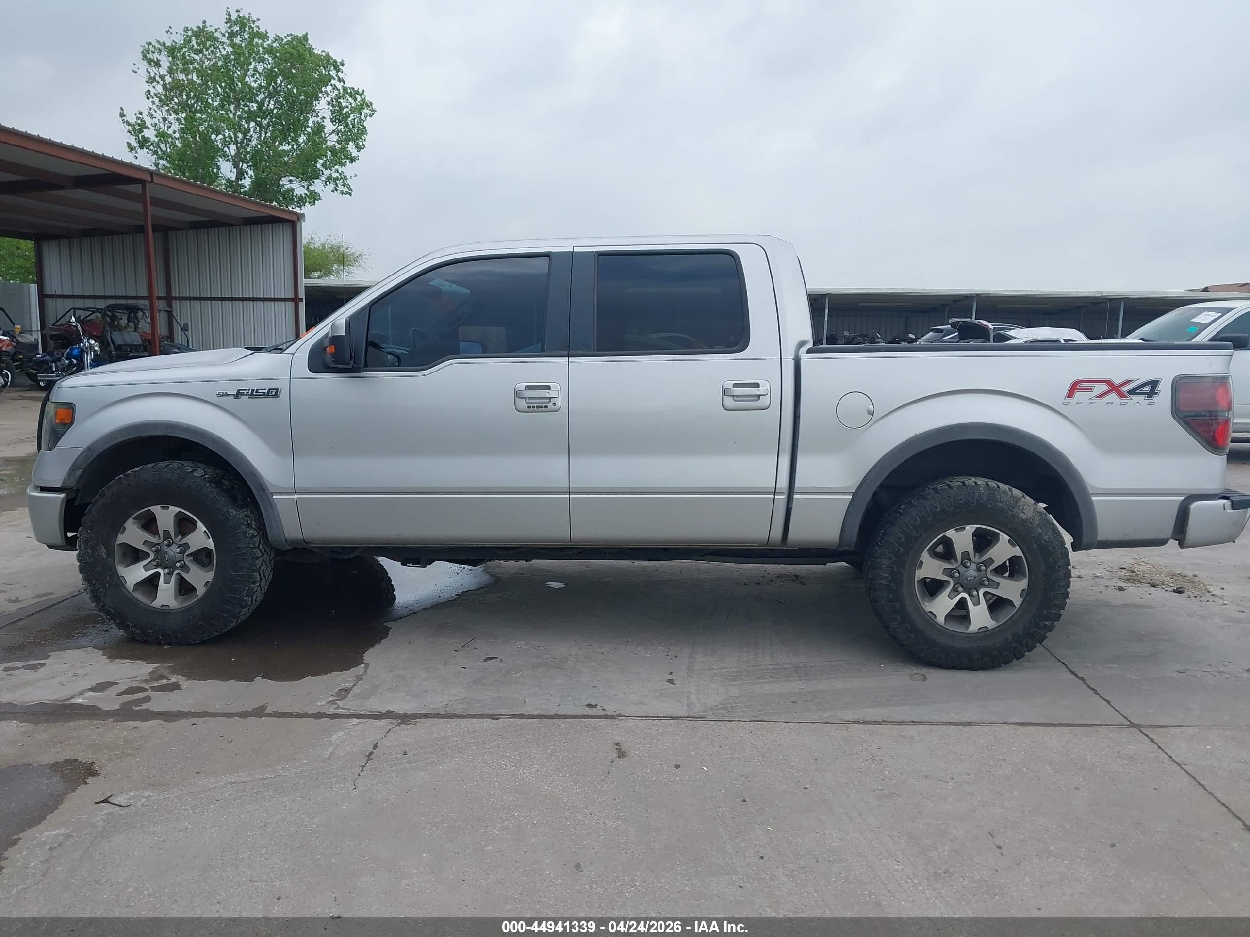 2013 Ford F-150 Fx4 Серебряный vin: 1FTFW1EF1DKG03108