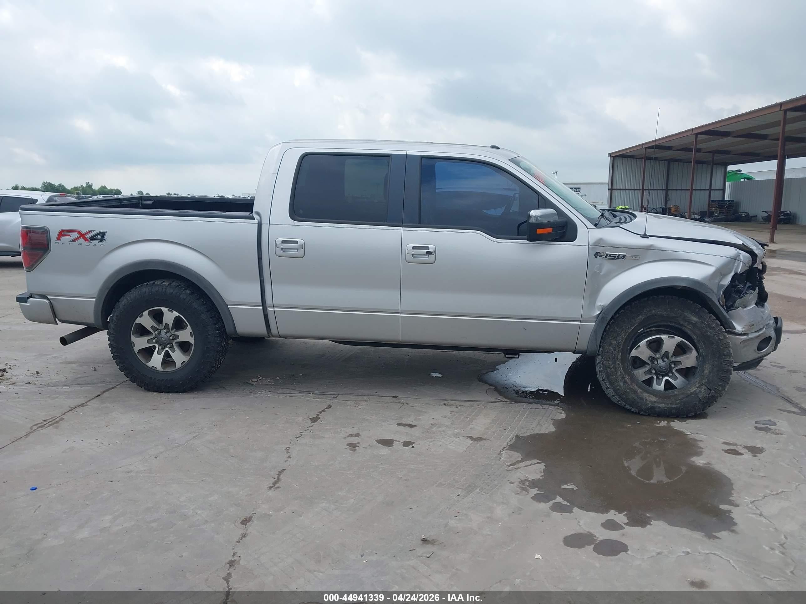 2013 Ford F-150 Fx4 Серебряный vin: 1FTFW1EF1DKG03108